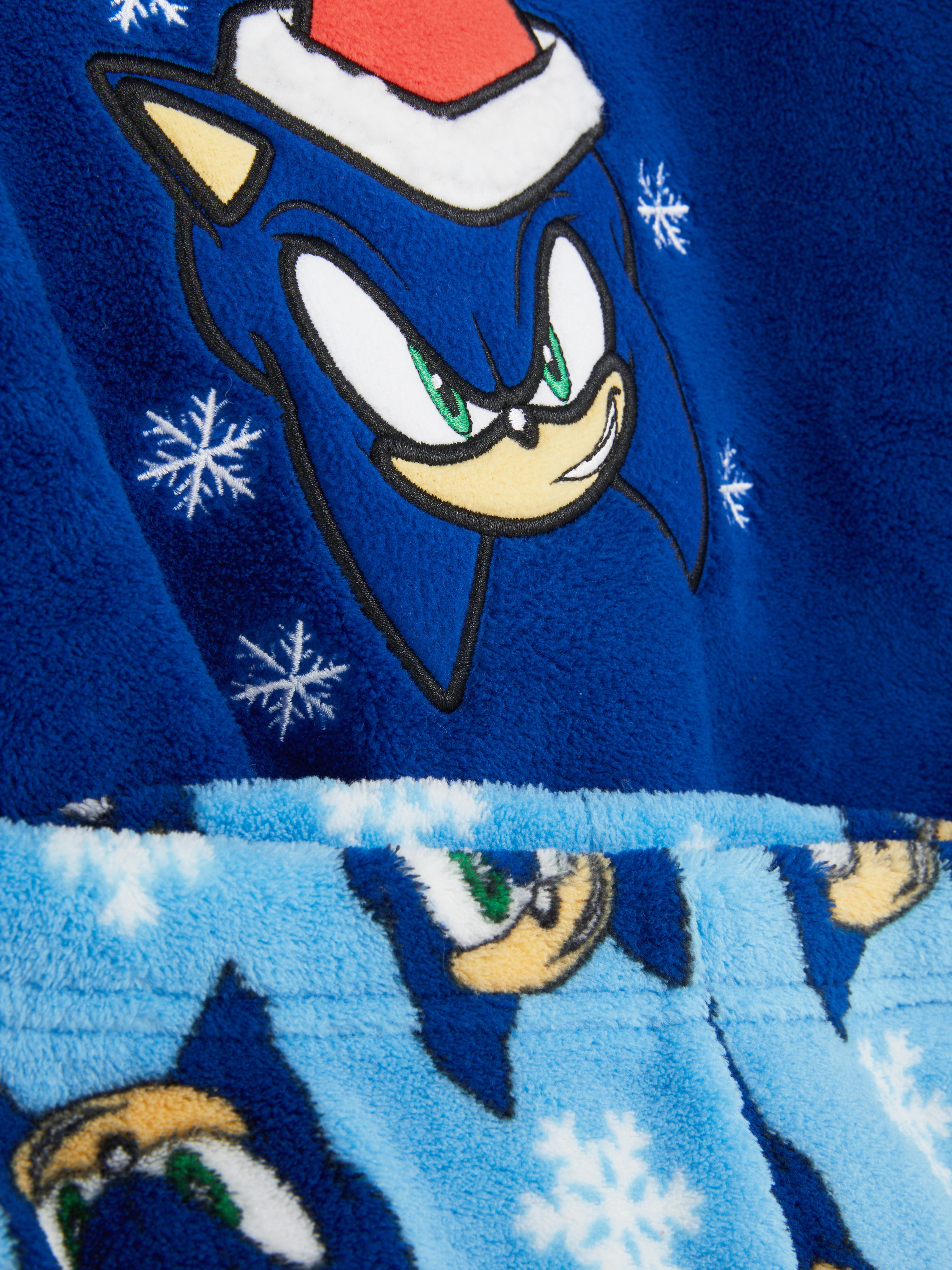 3-8yrs | Sonic The Hedgehog Cosy Long Pyjamas