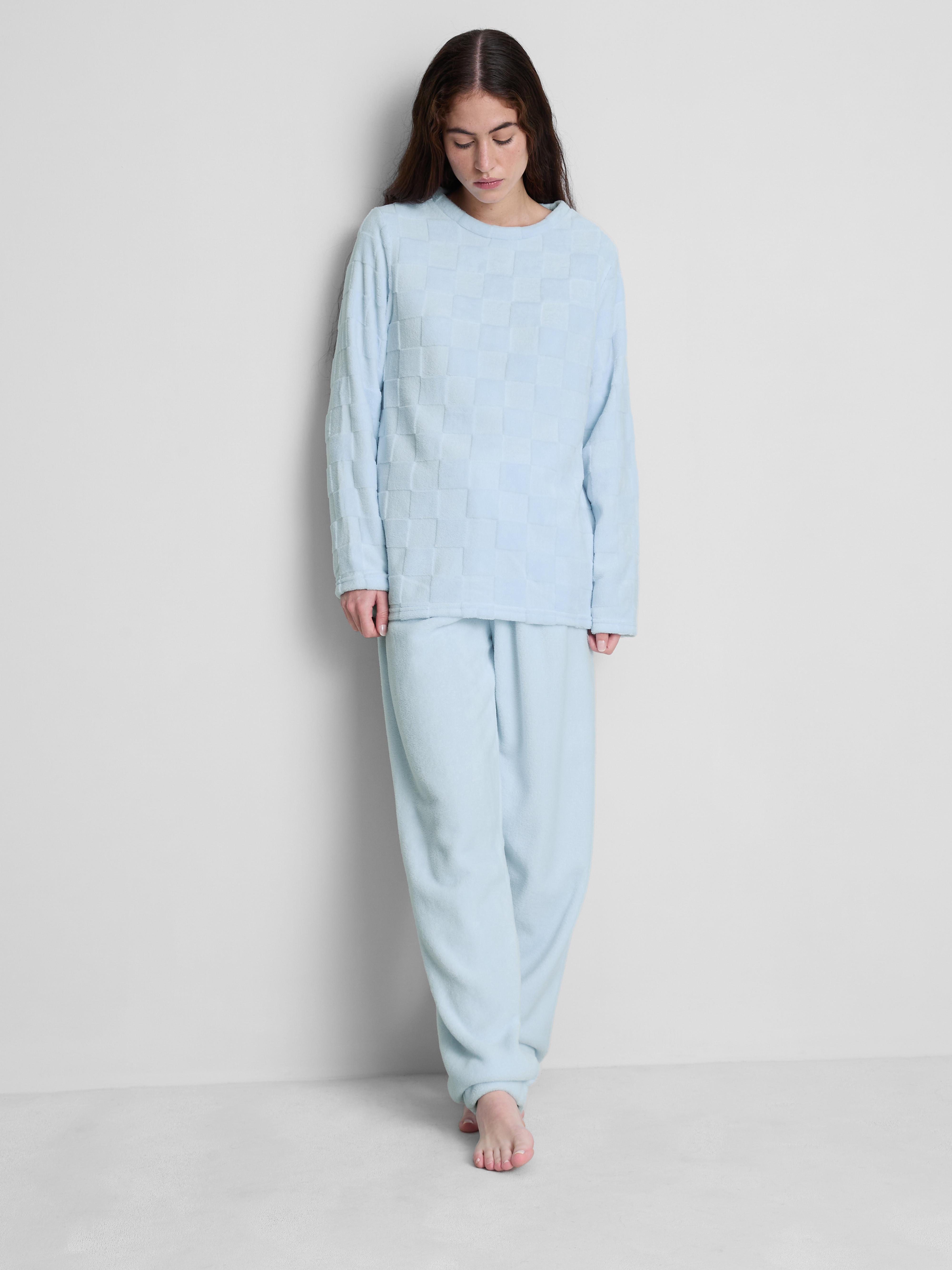Plush Pyjama Set Blue