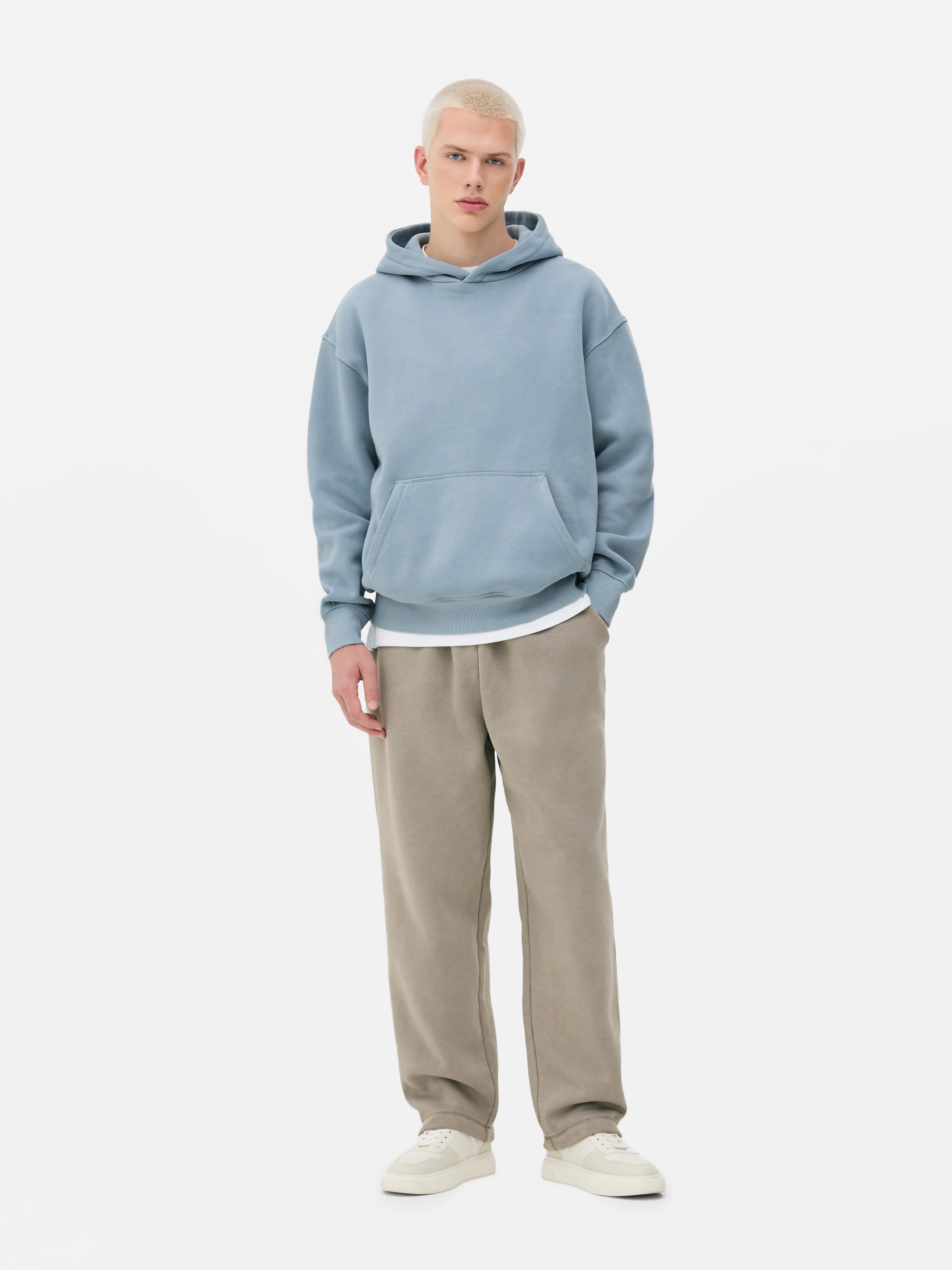 Essential hoodie Lichtblauw