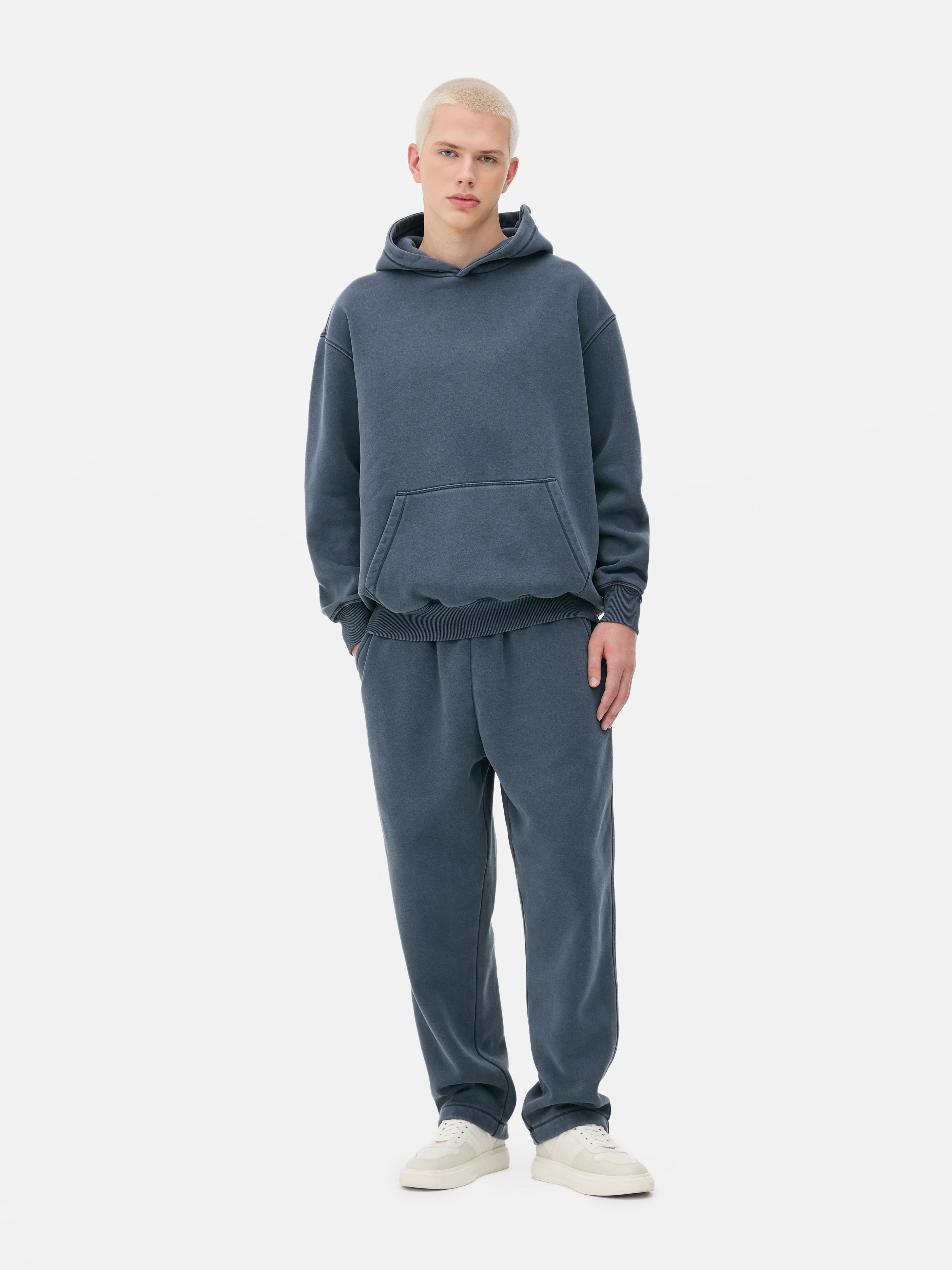 Essential-Hoodie Indigoblau