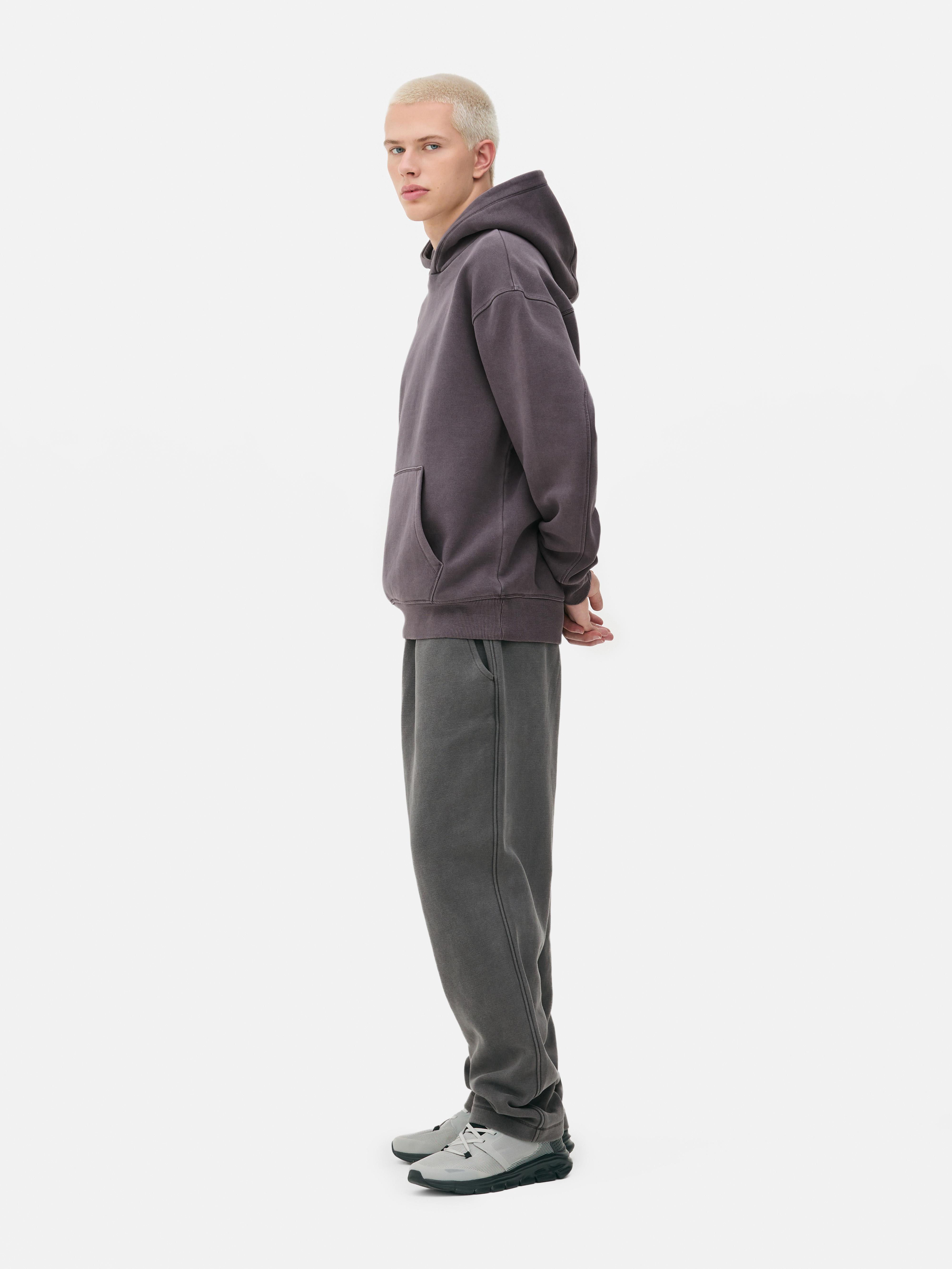 Essential hoodie Paars