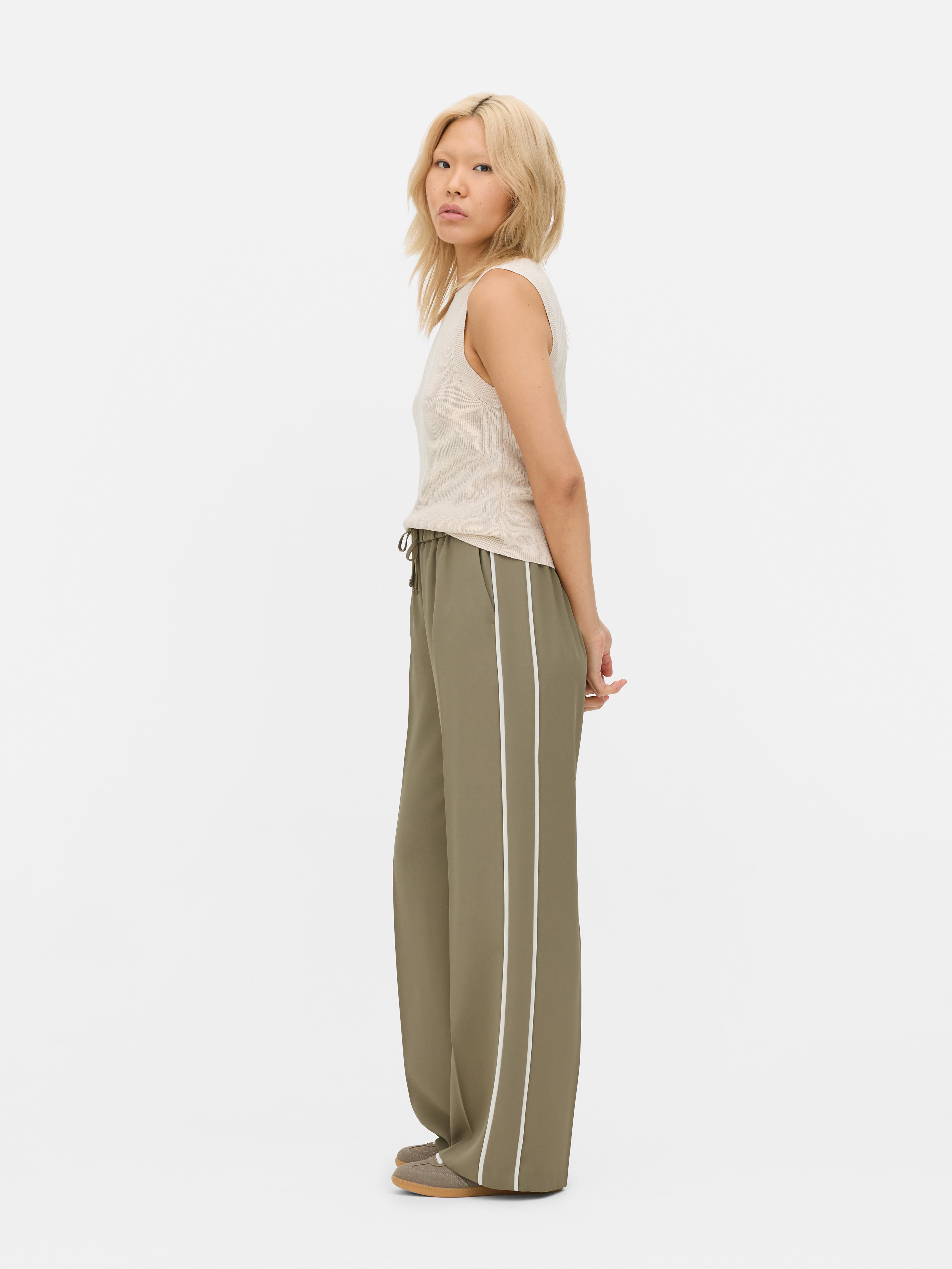 Pantalón de chándal con raya lateral