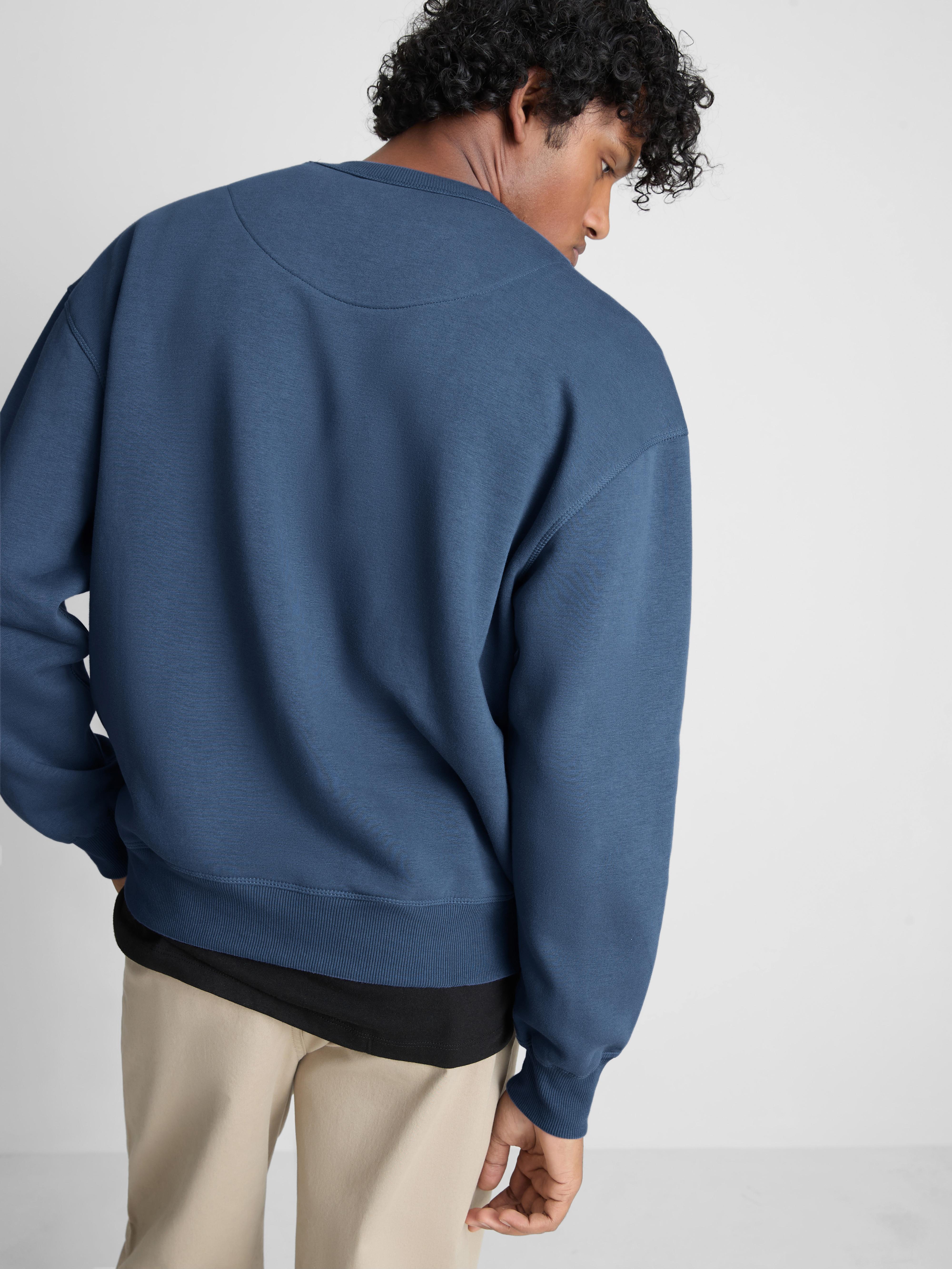 adidas Sweat-shirt ras-du-cou Trèfle Essentials Bleu- JD Sports France