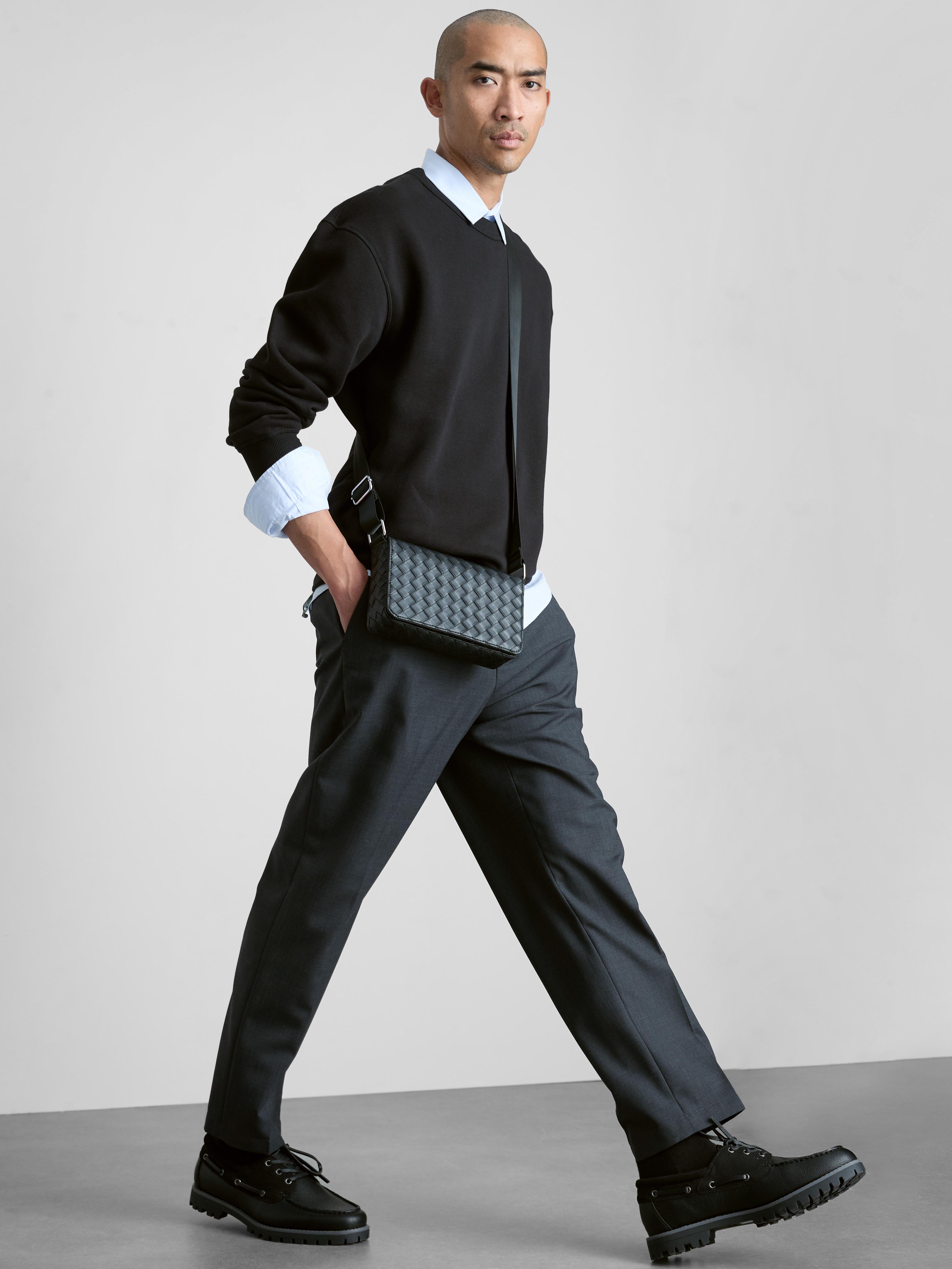 Sweat-shirt à col ras-du-cou