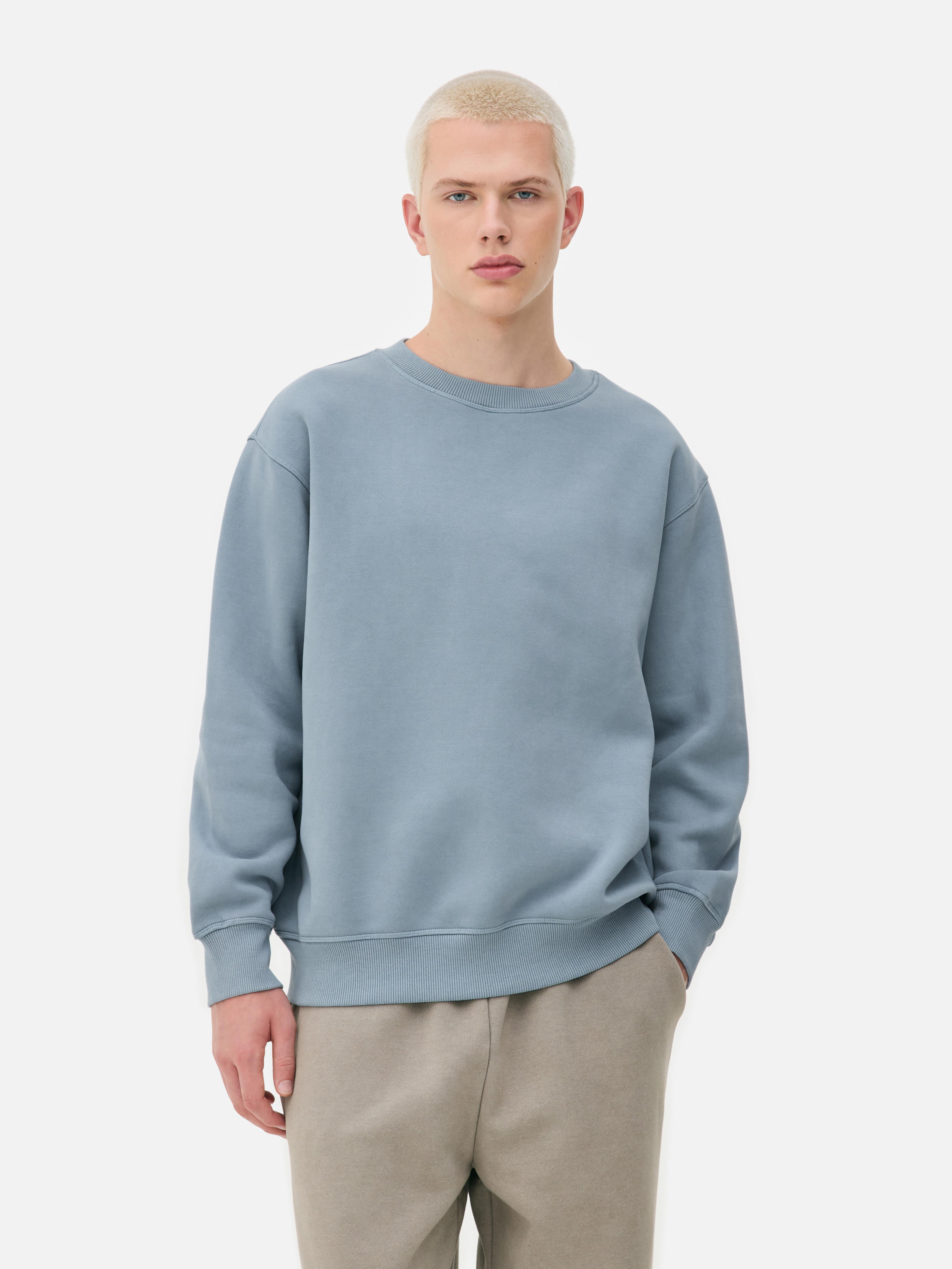 Essential-Sweatshirt mit Rundhalsausschnitt