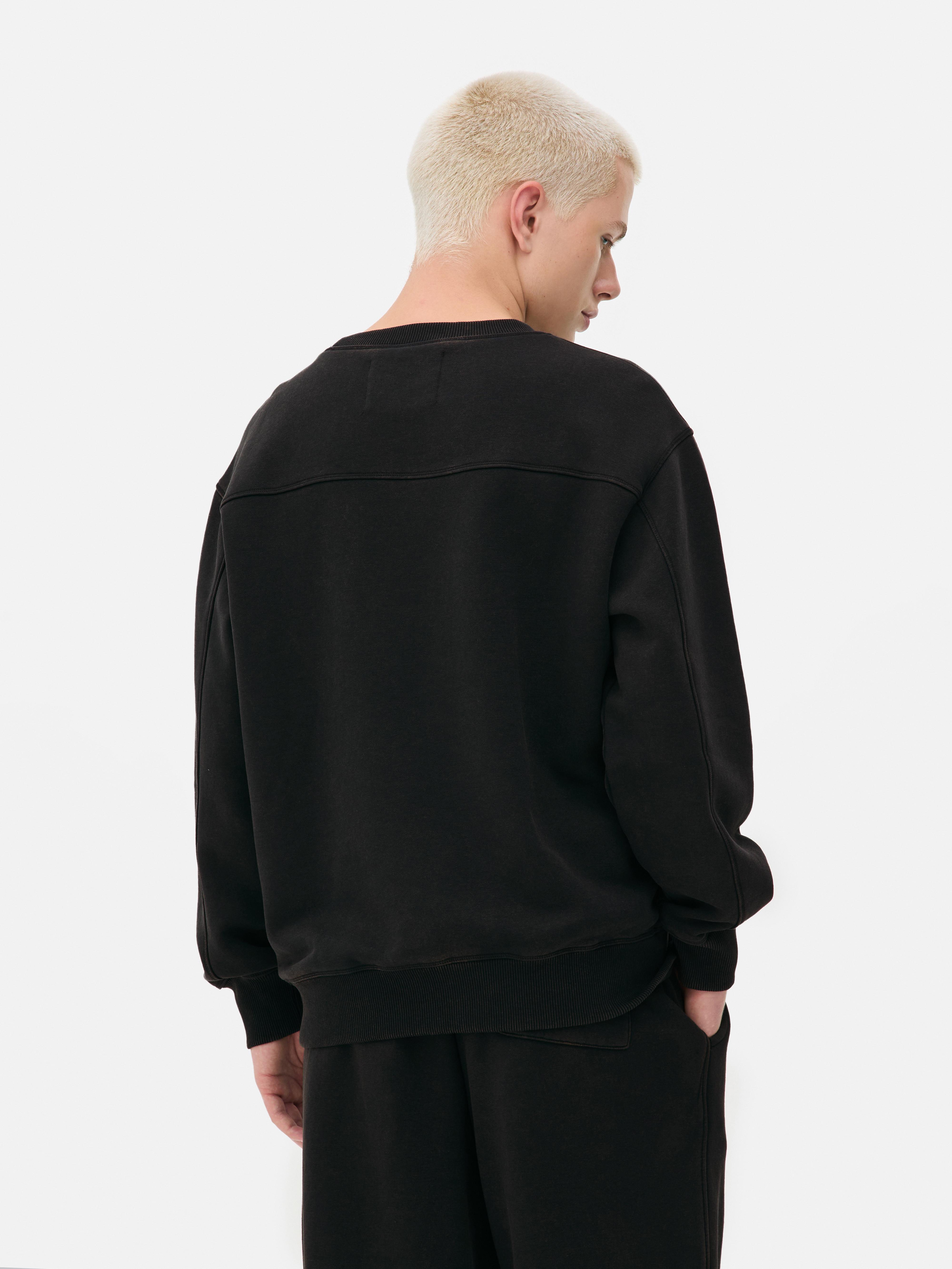 Felpa girocollo basic