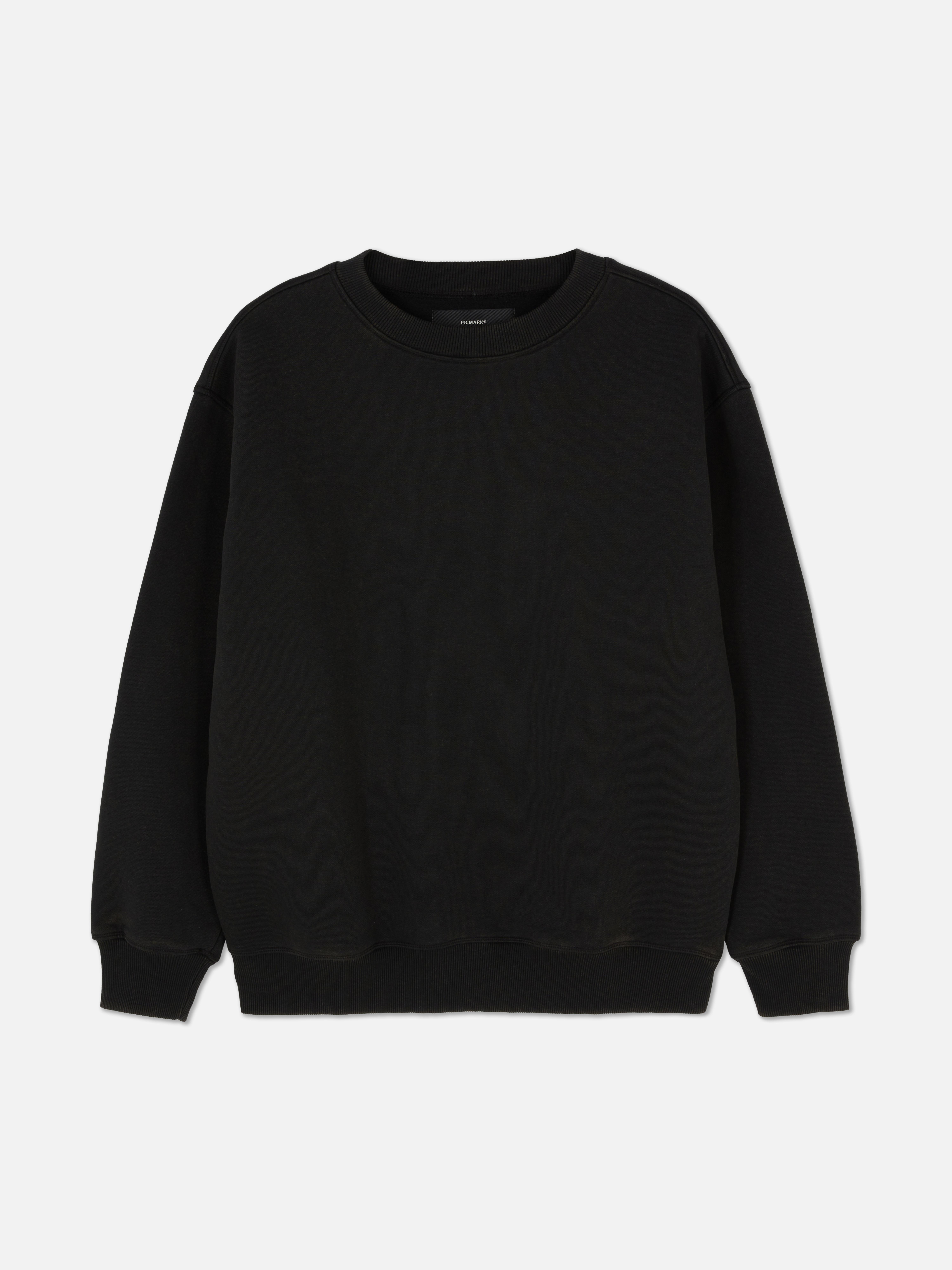 Felpa girocollo basic