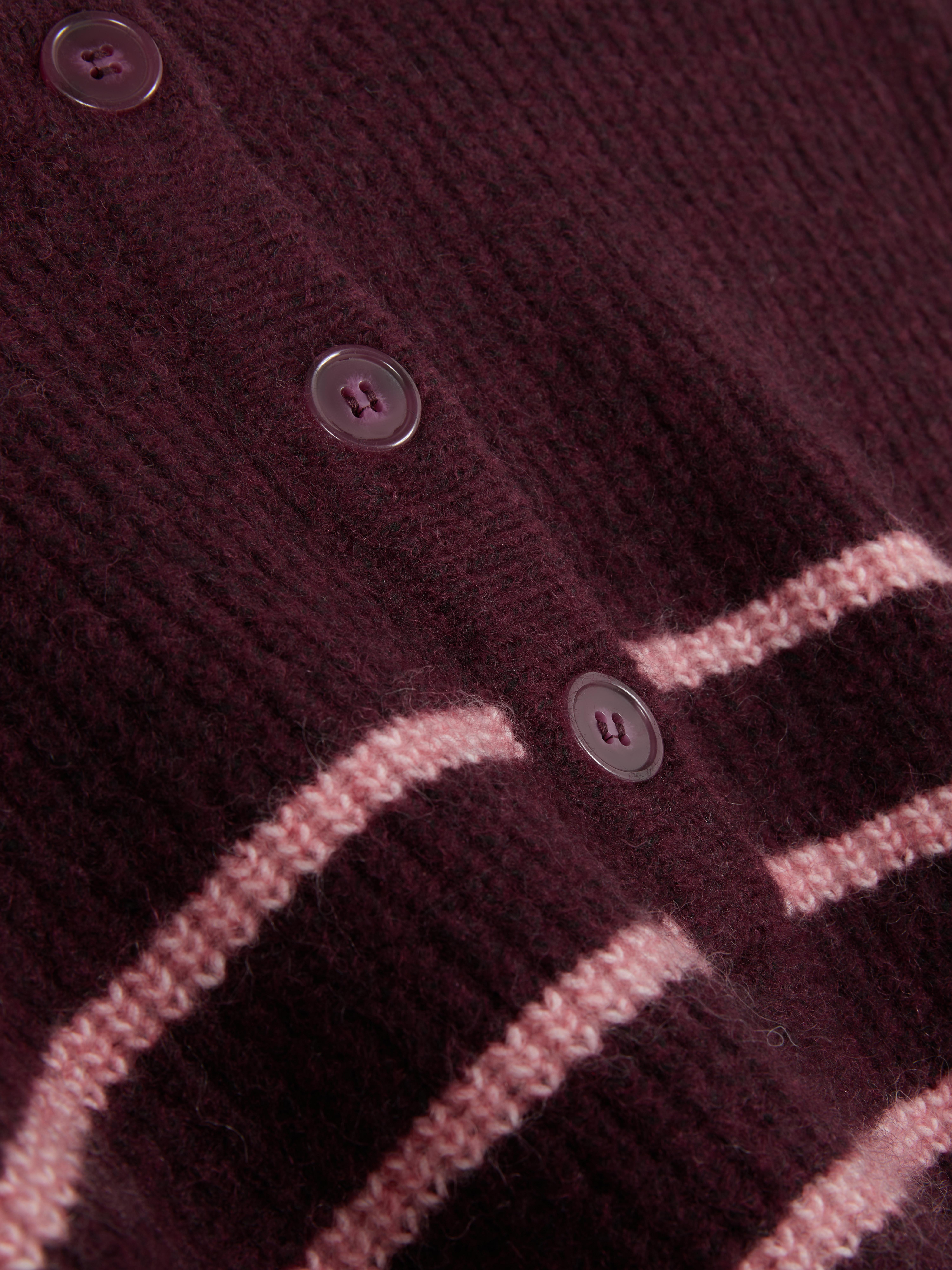 Knitted Button Placket Jumper