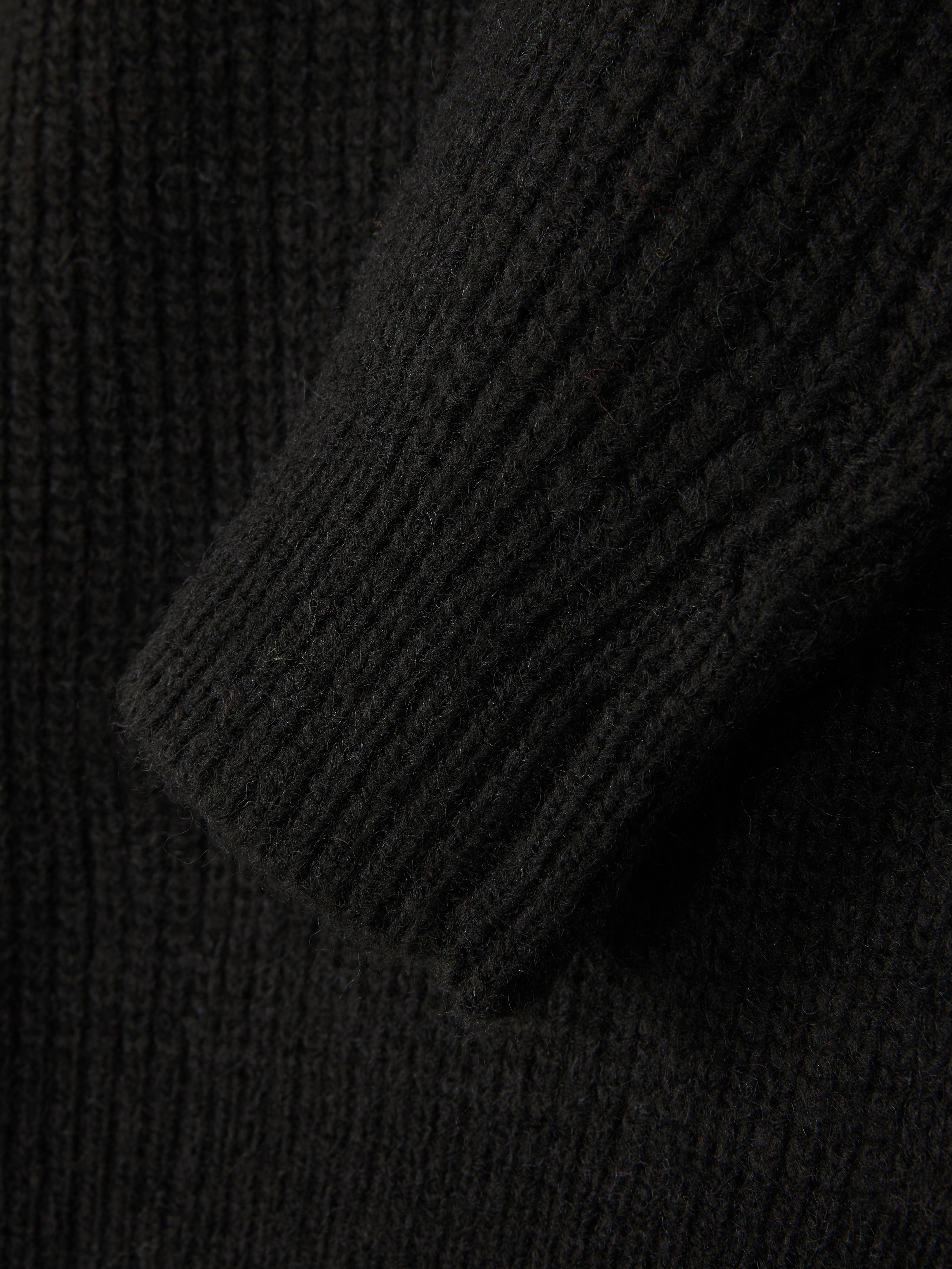 Knitted Button Placket Jumper