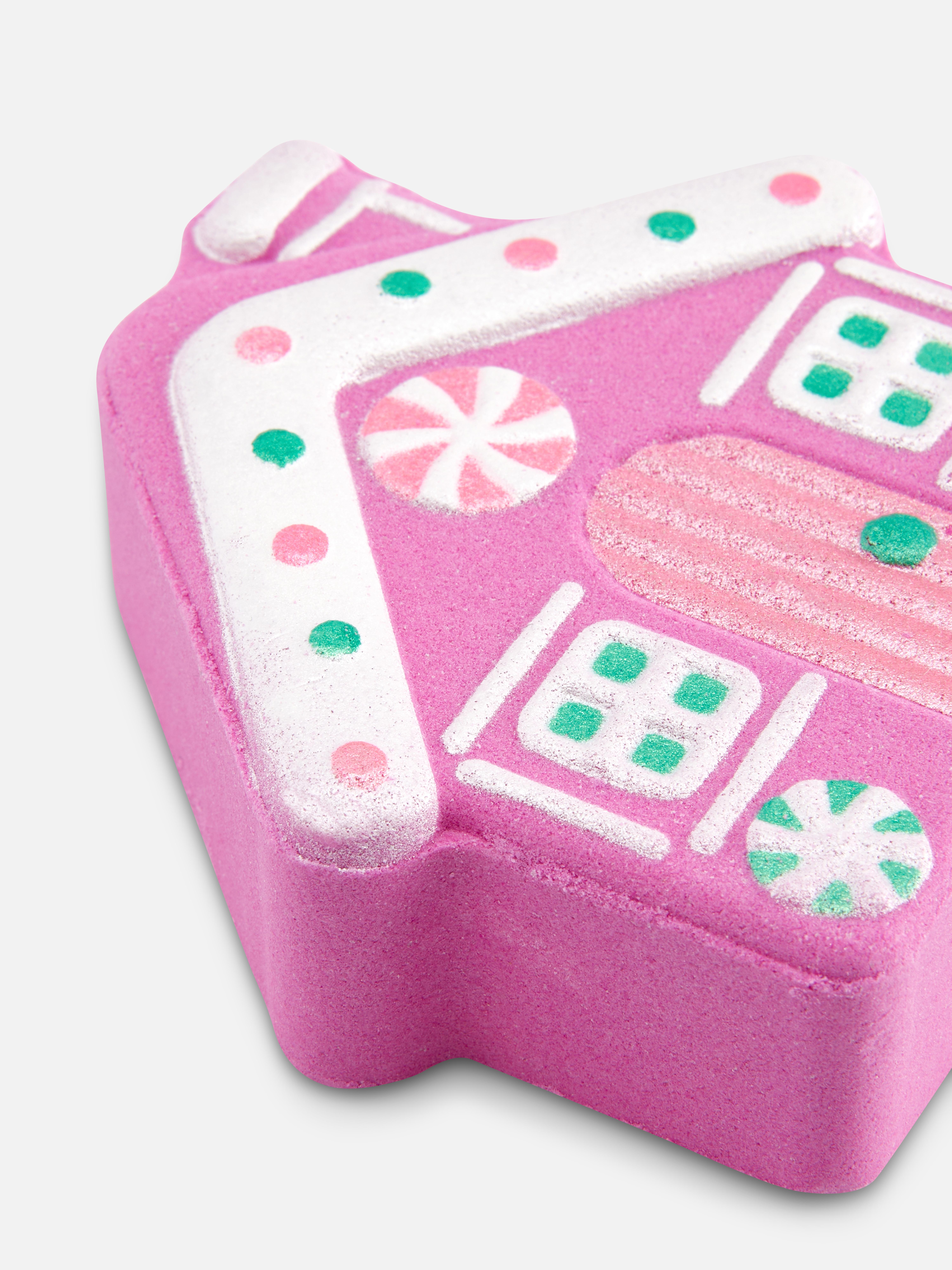 Christmas Gingerbread House Bath Fizzer
