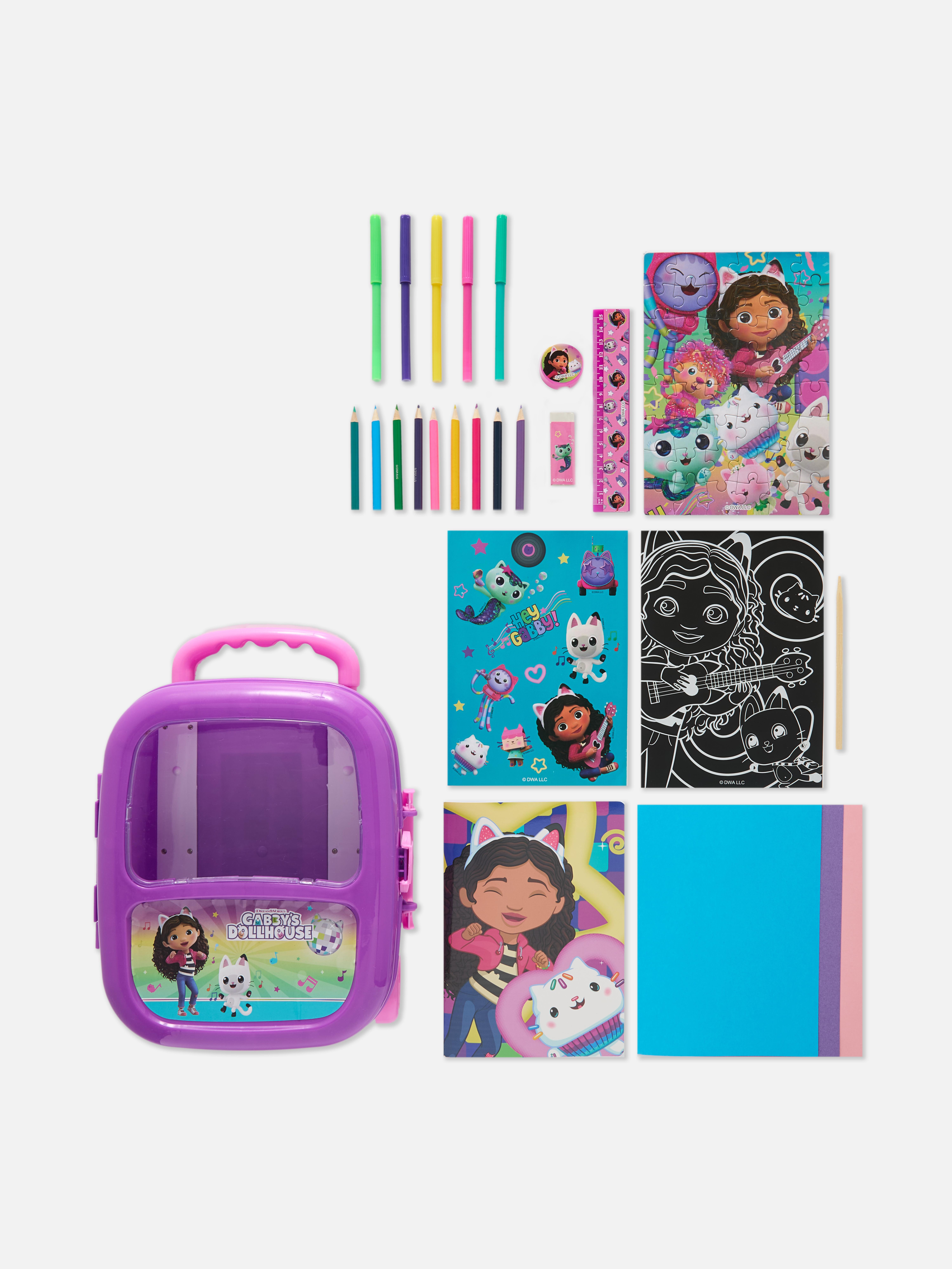 „Gabby's Dollhouse“ Trolley mit Schreibwaren