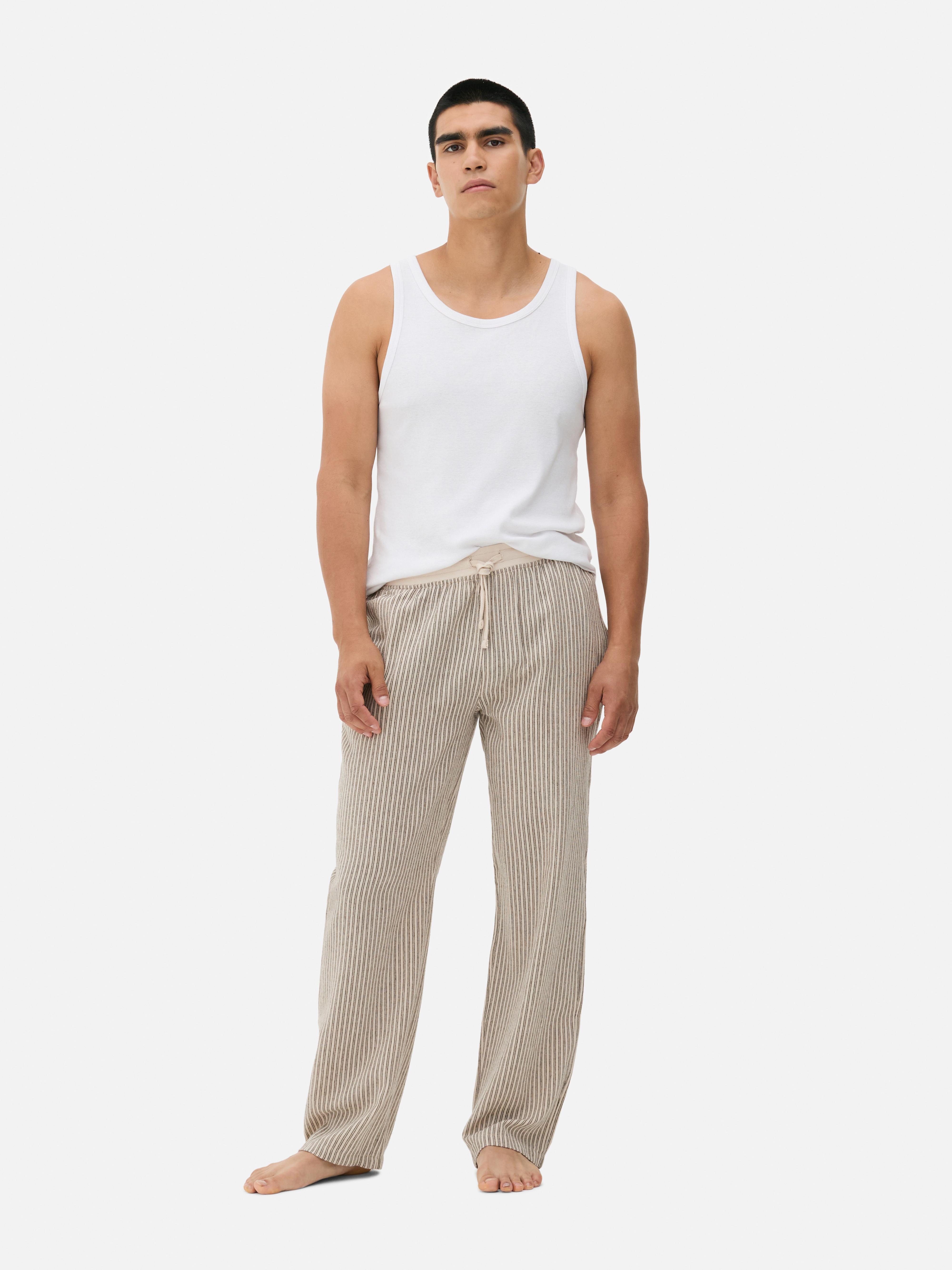 2pk Drawstring Pyjama Bottoms