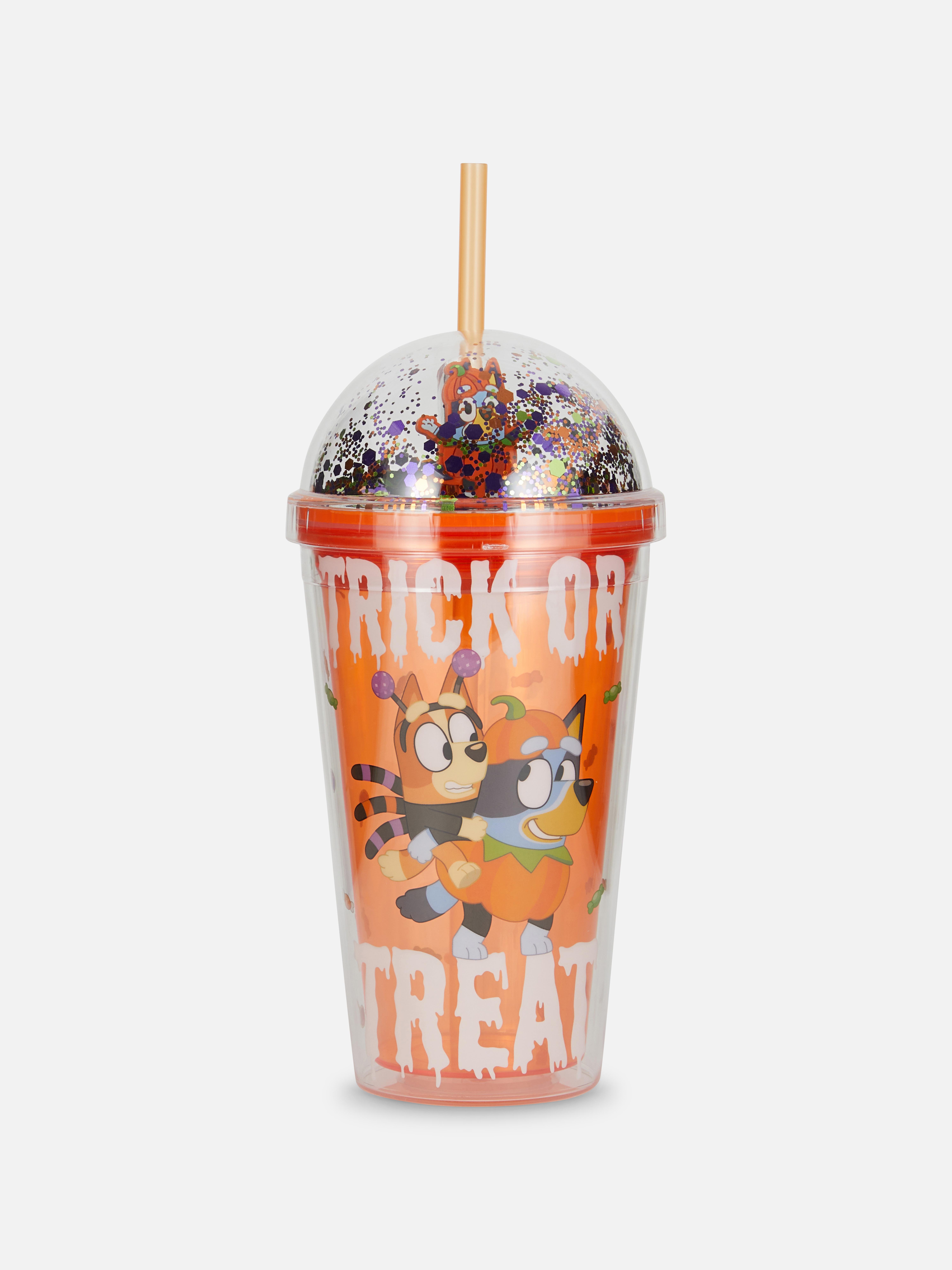 Bluey Halloween Tumbler with Straw