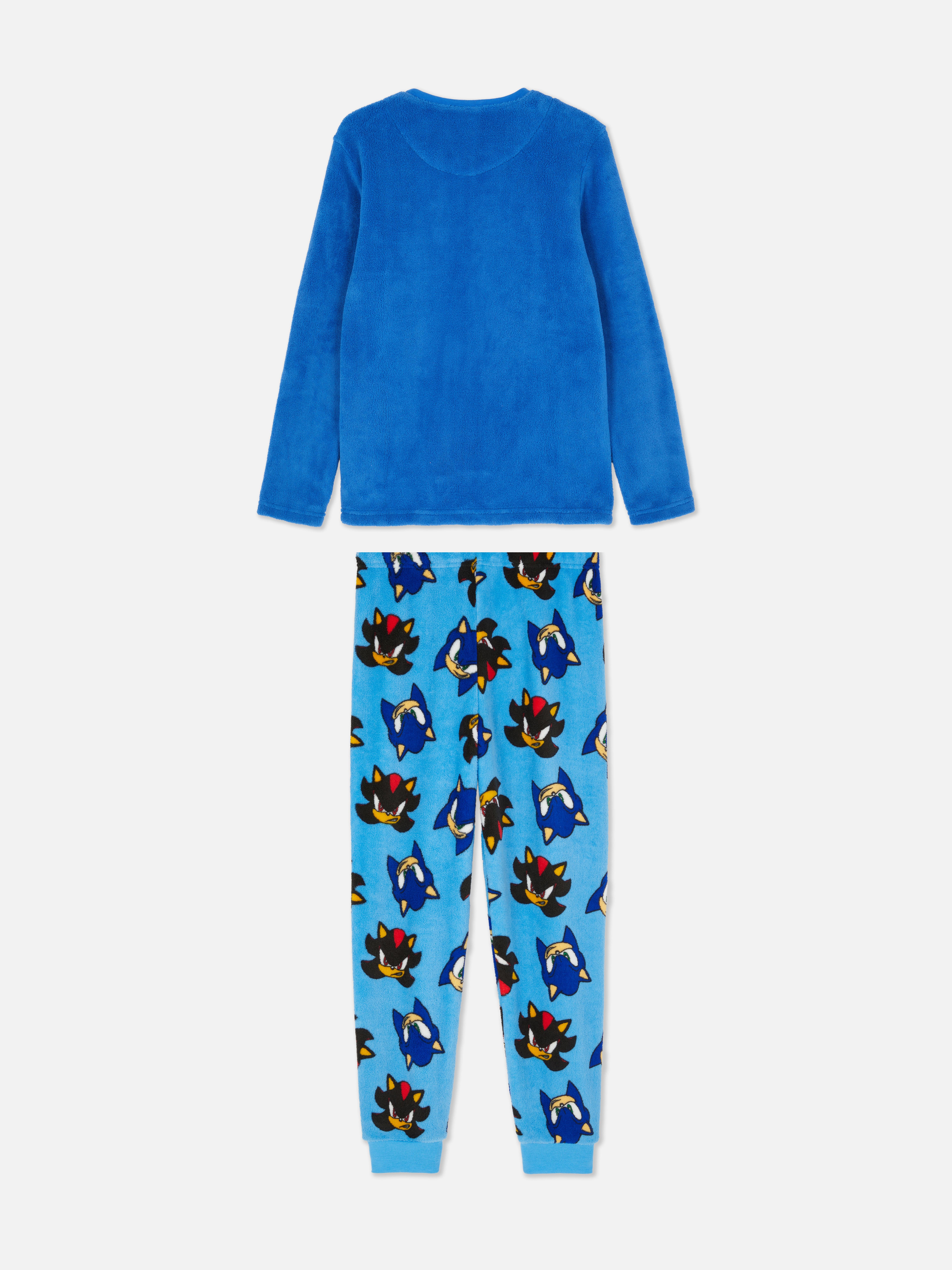 7-15 jr | Fleece pyjama Sonic The Hedgehog