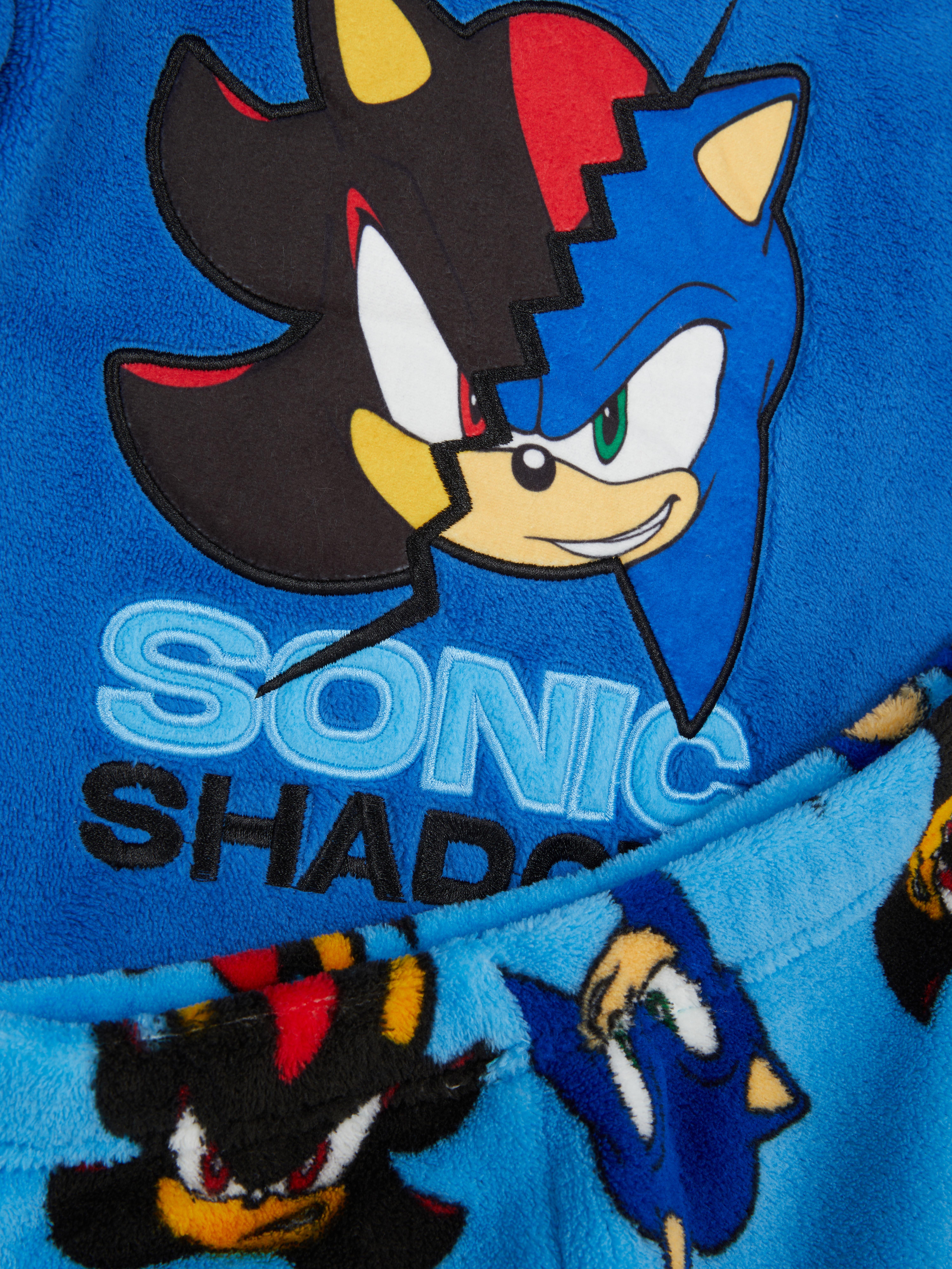 7-15 jr | Fleece pyjama Sonic The Hedgehog