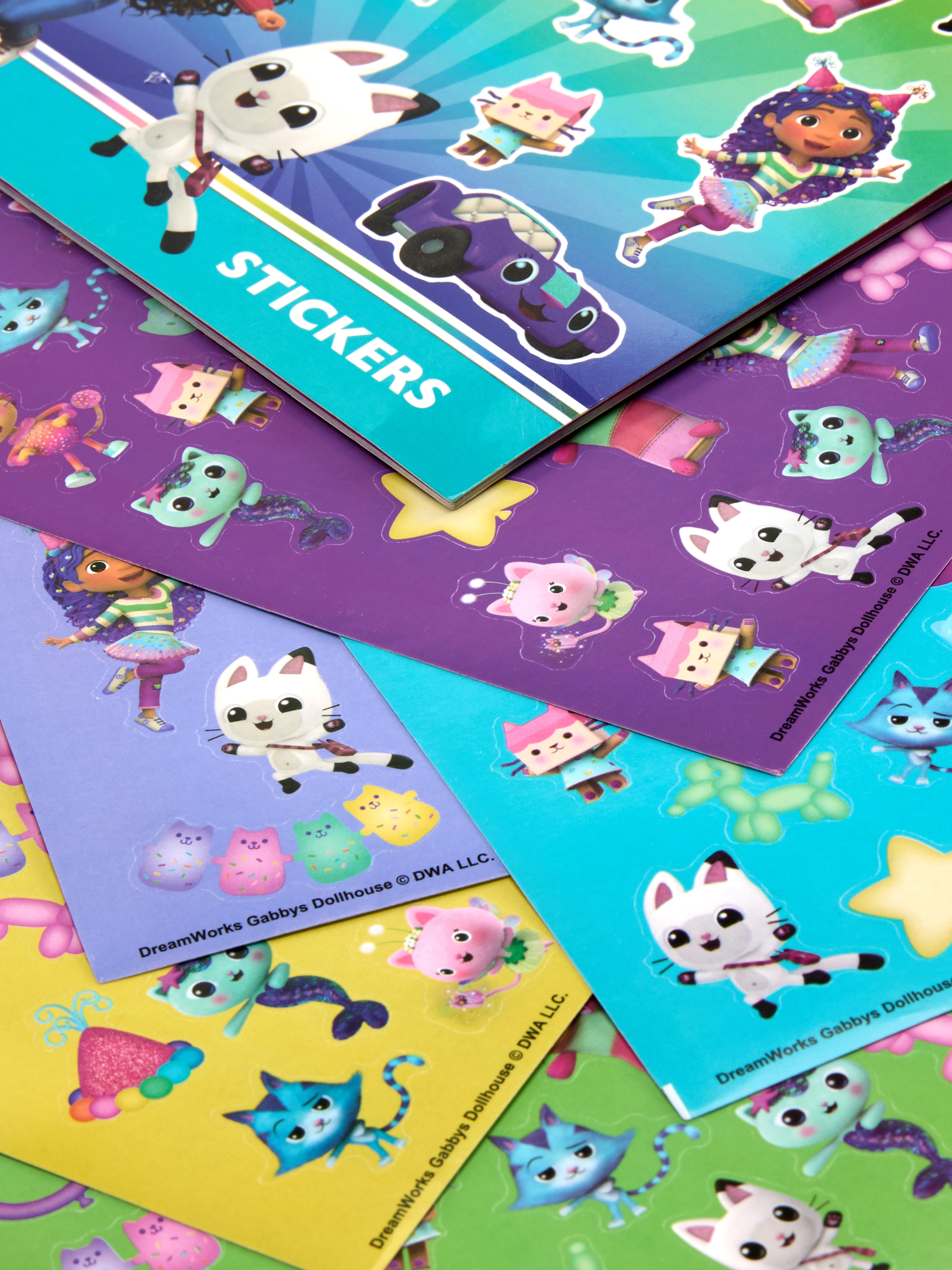 Stickers Gabby's Poppenhuis, 500 stuks
