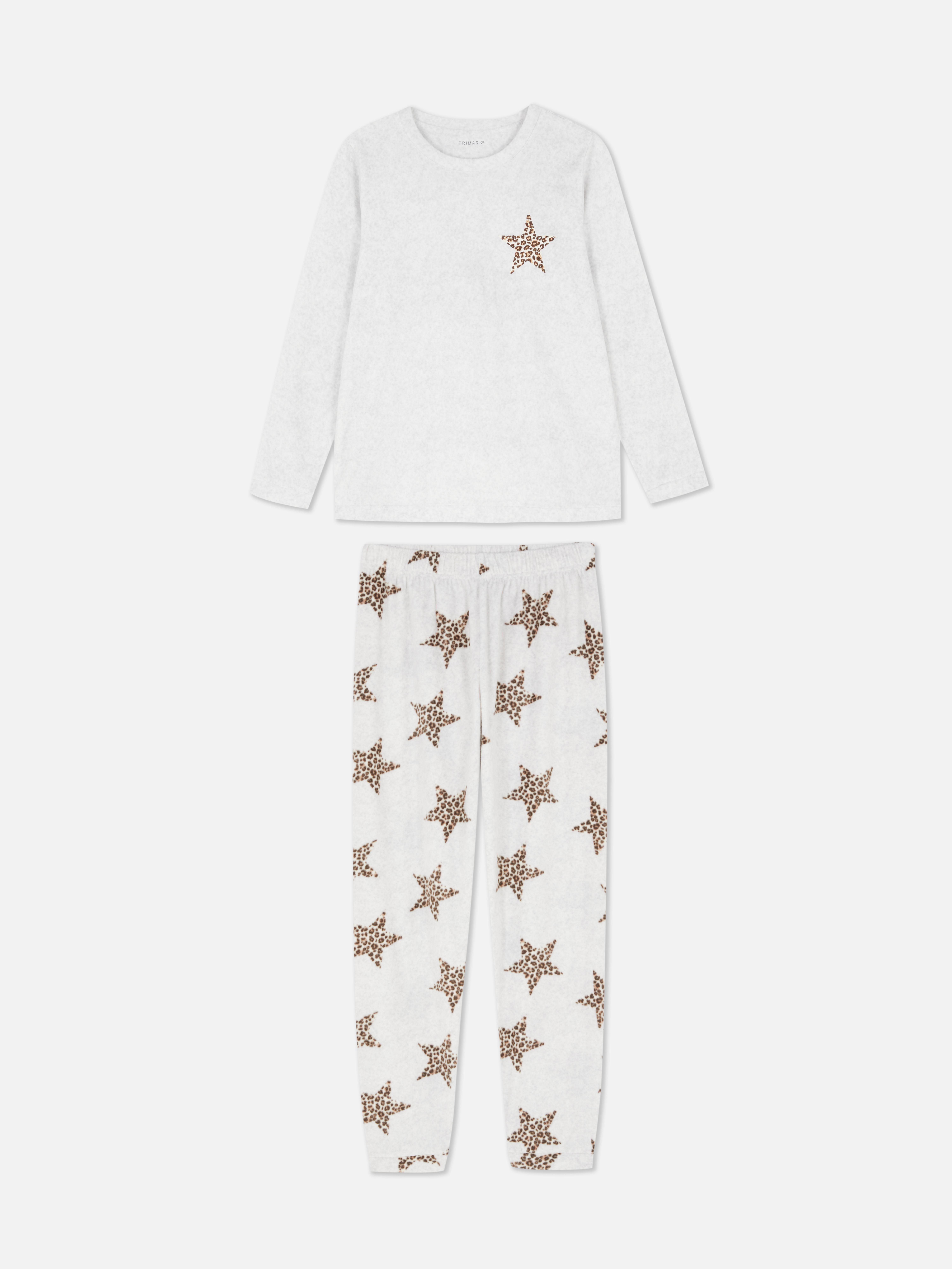 Fleece Star Pyjama Set