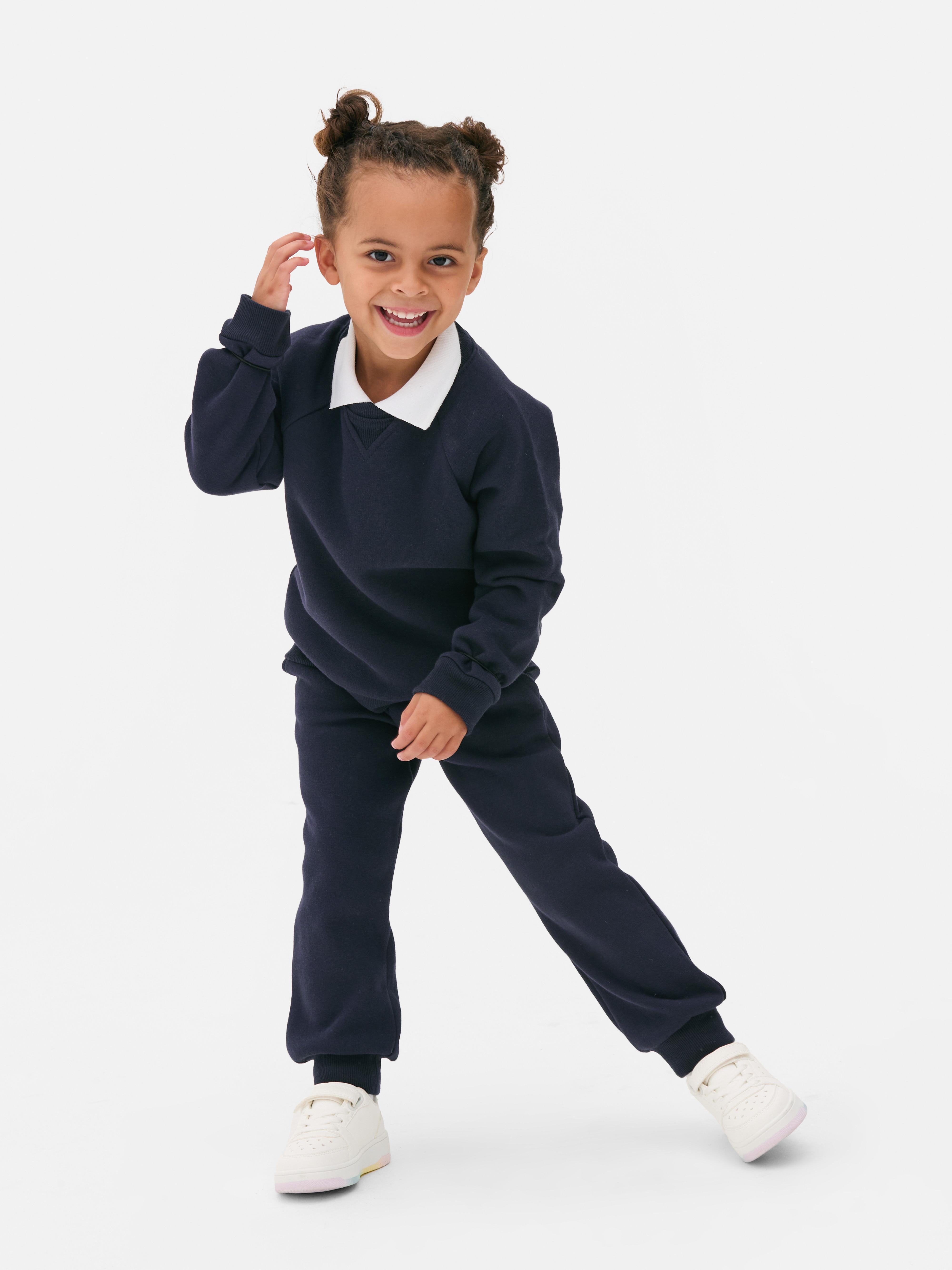 2pk Younger Kids' Crew Neck Sweatshirts