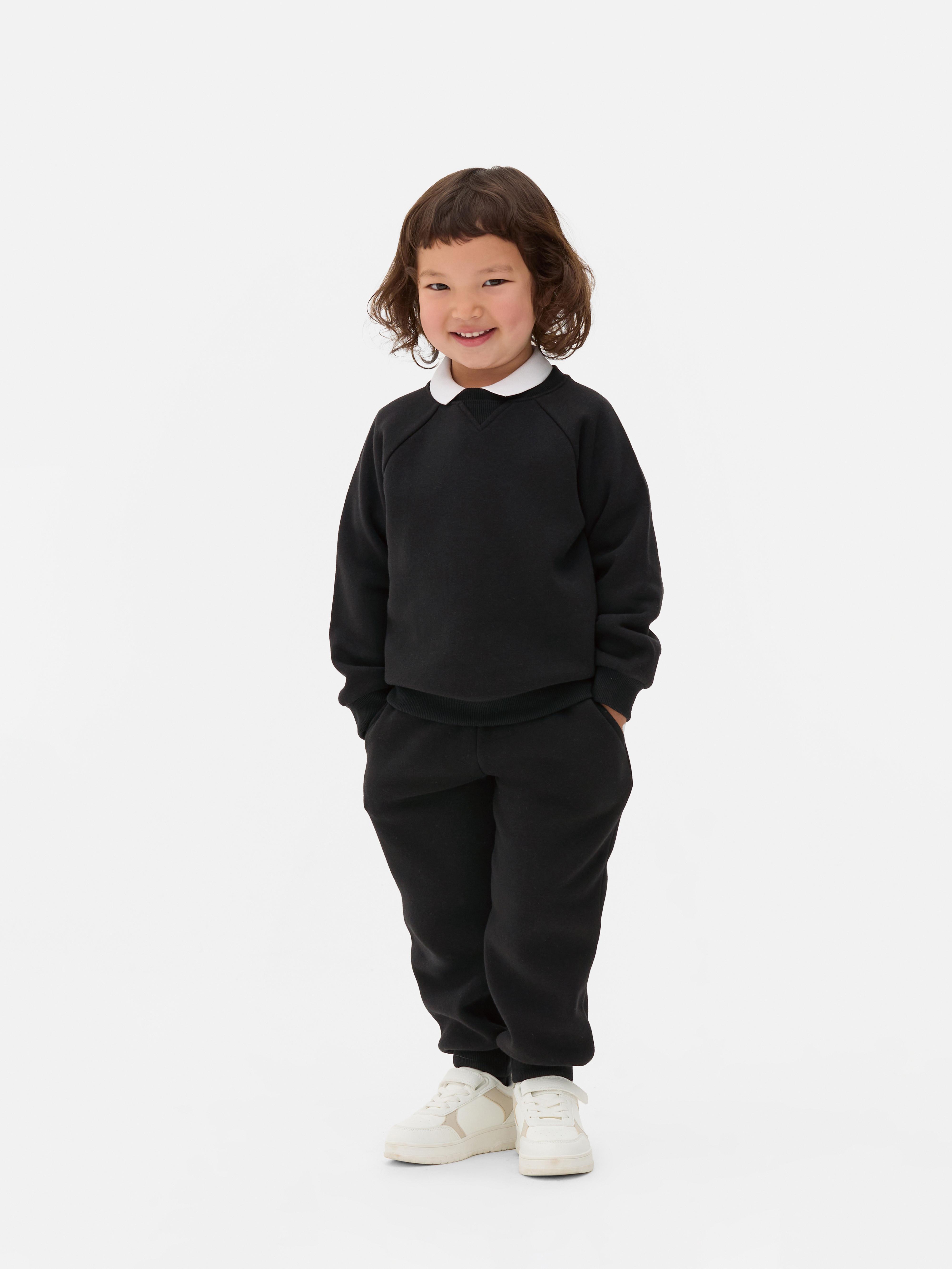 2pk Younger Kids' Crew Neck Sweatshirts