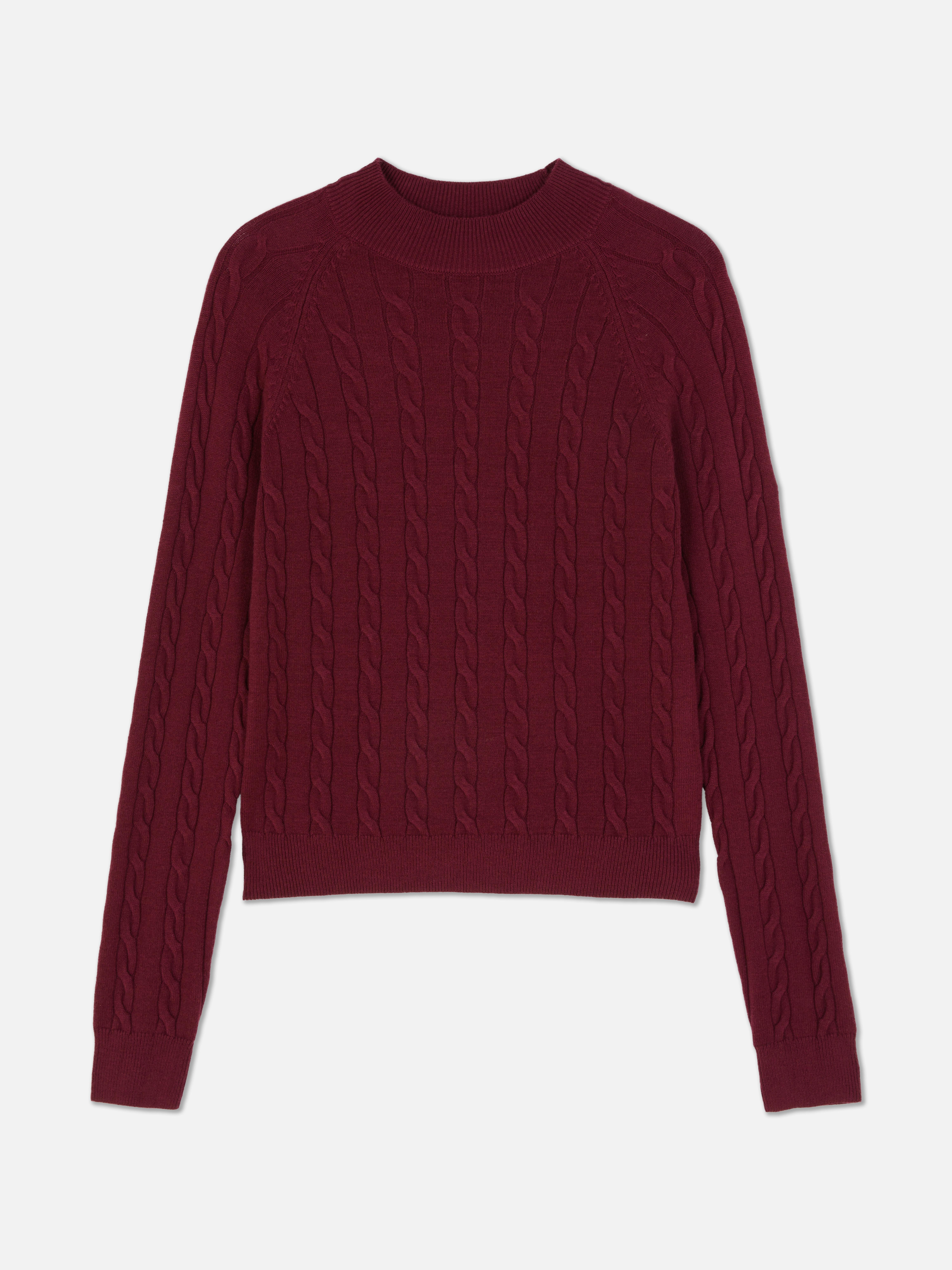 Turtle Neck Cable Jumper