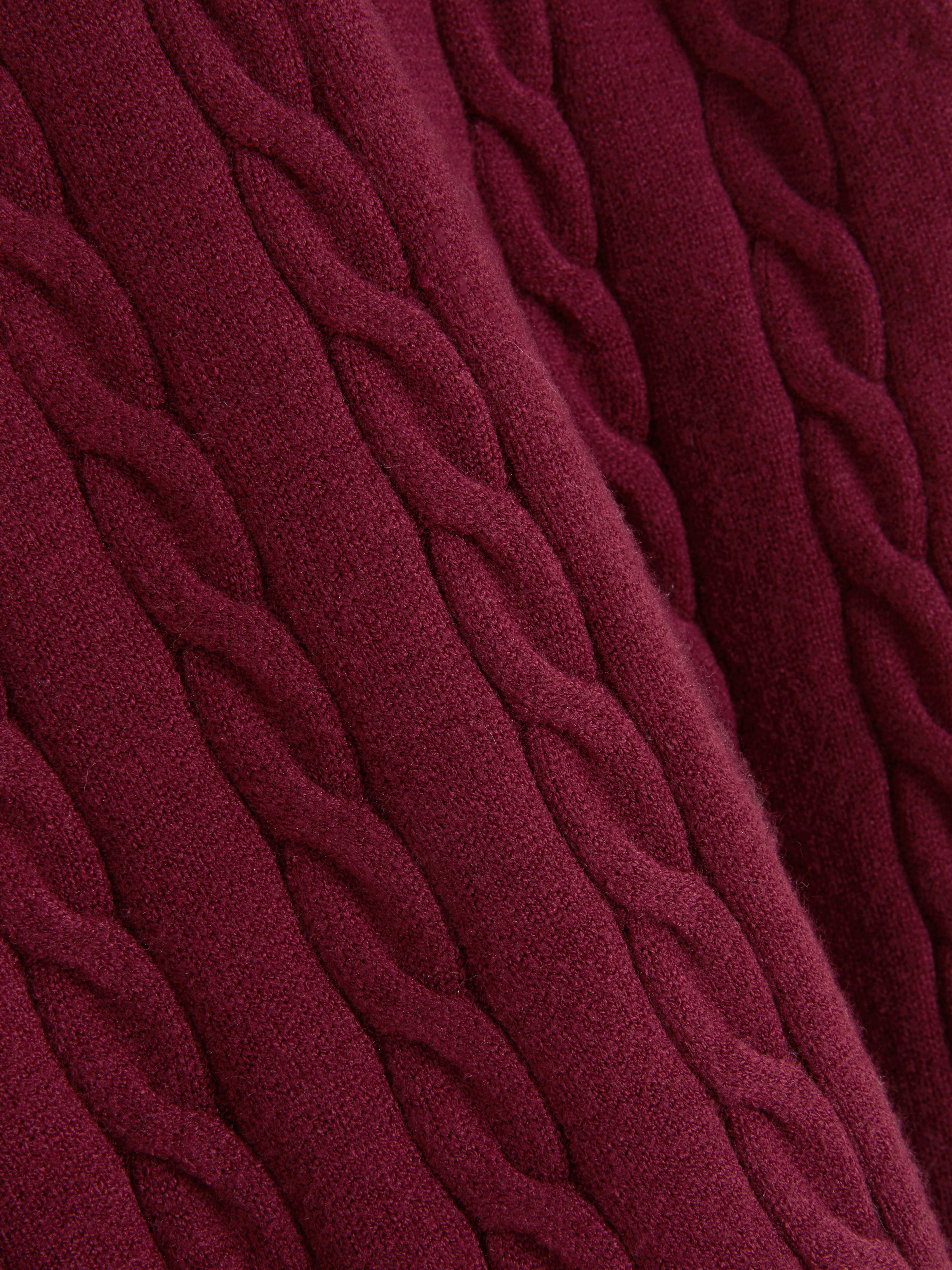 Turtle Neck Cable Jumper