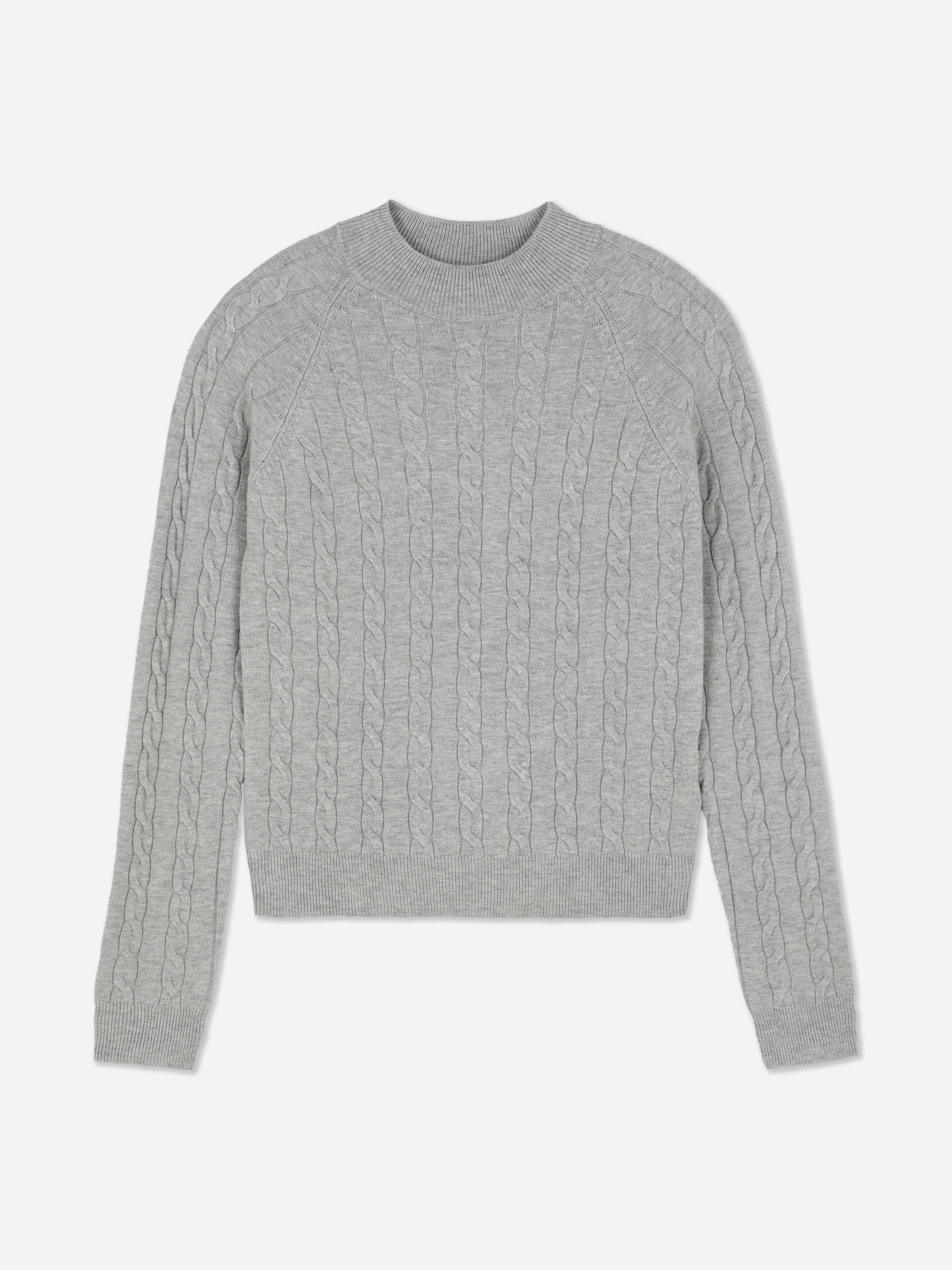 Turtle Neck Cable Jumper