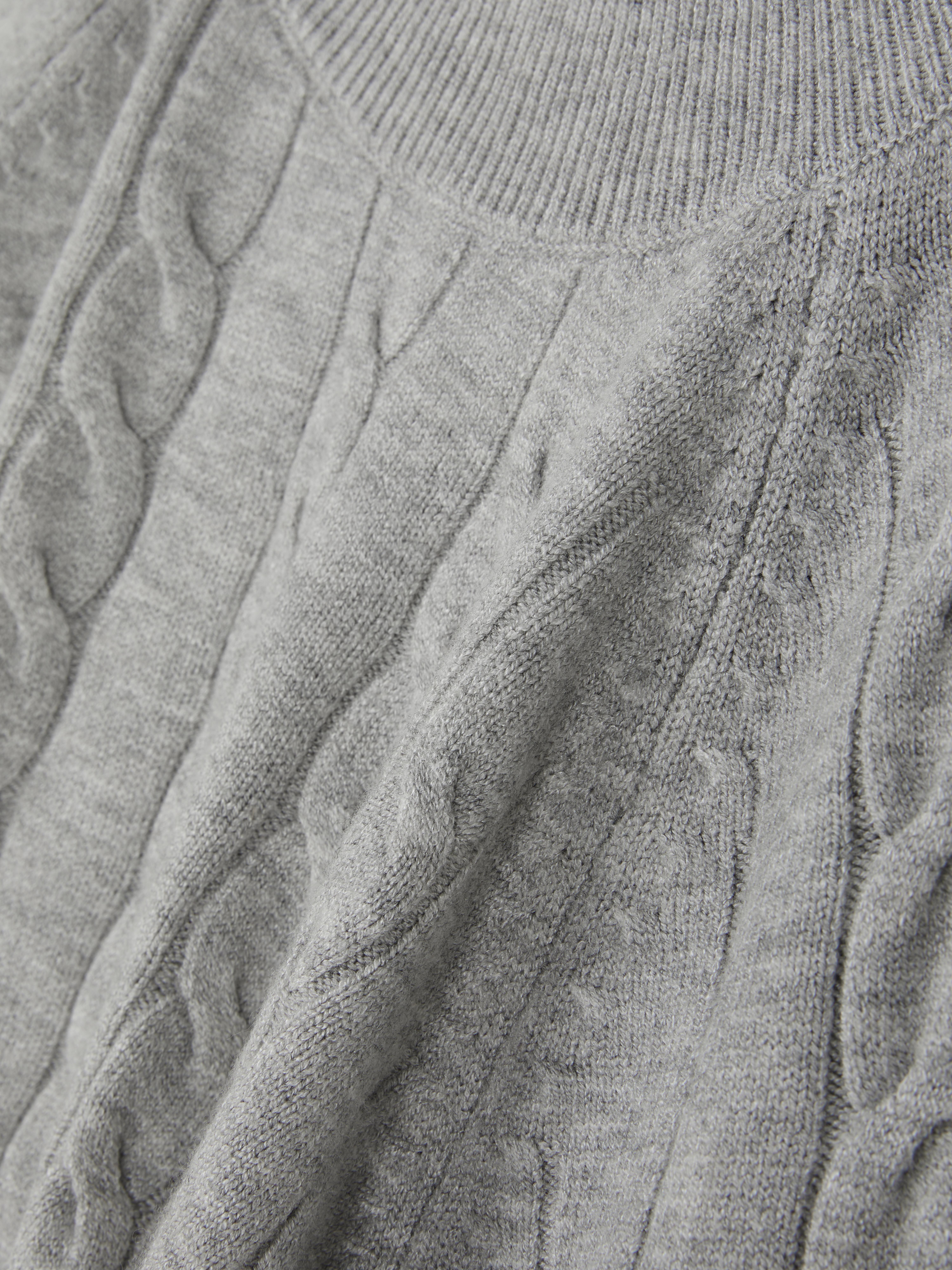 Turtle Neck Cable Jumper