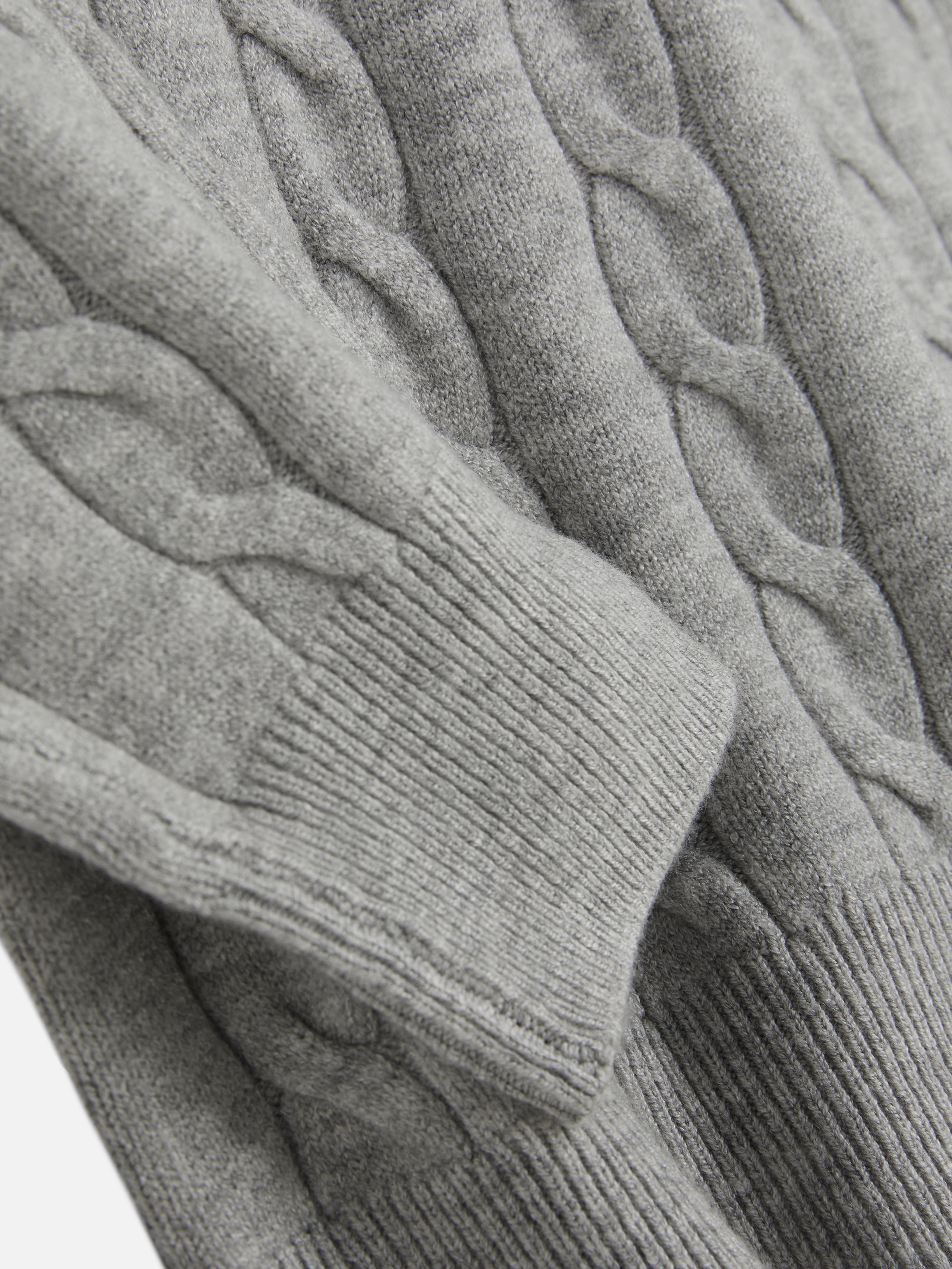 Turtle Neck Cable Jumper