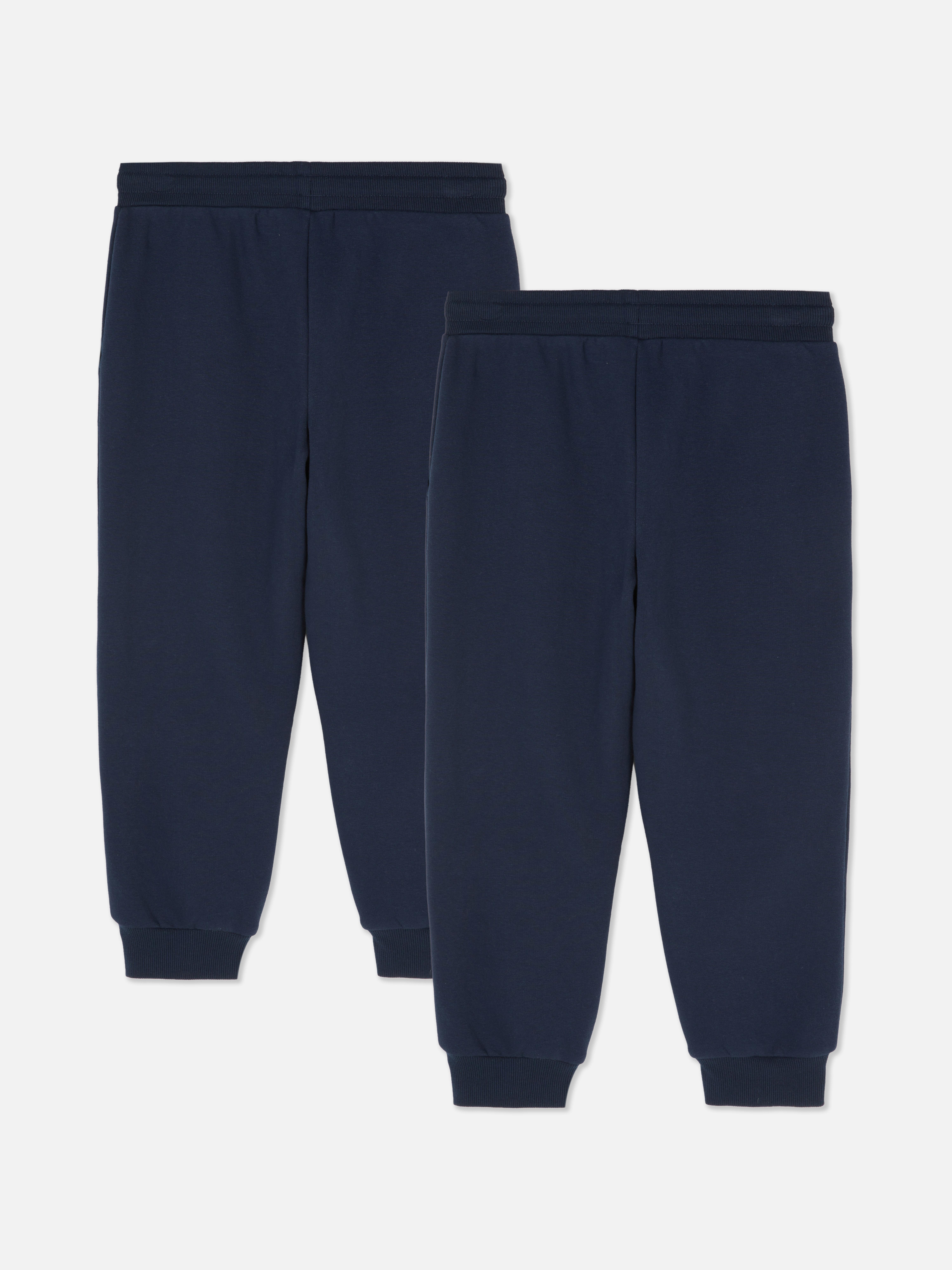 2pk Younger Kids’ Cuffed Joggers