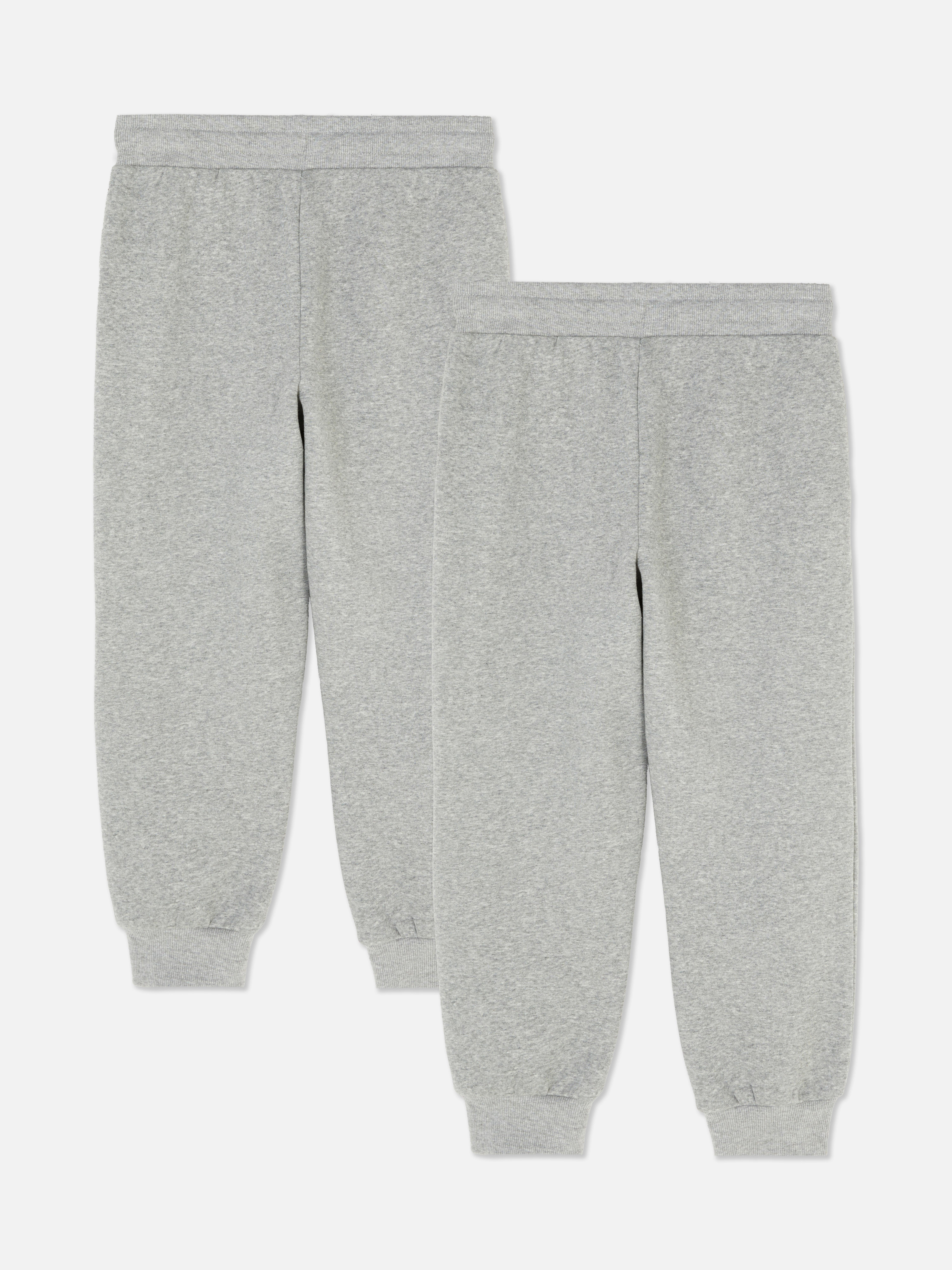 2pk Younger Kids’ Cuffed Joggers