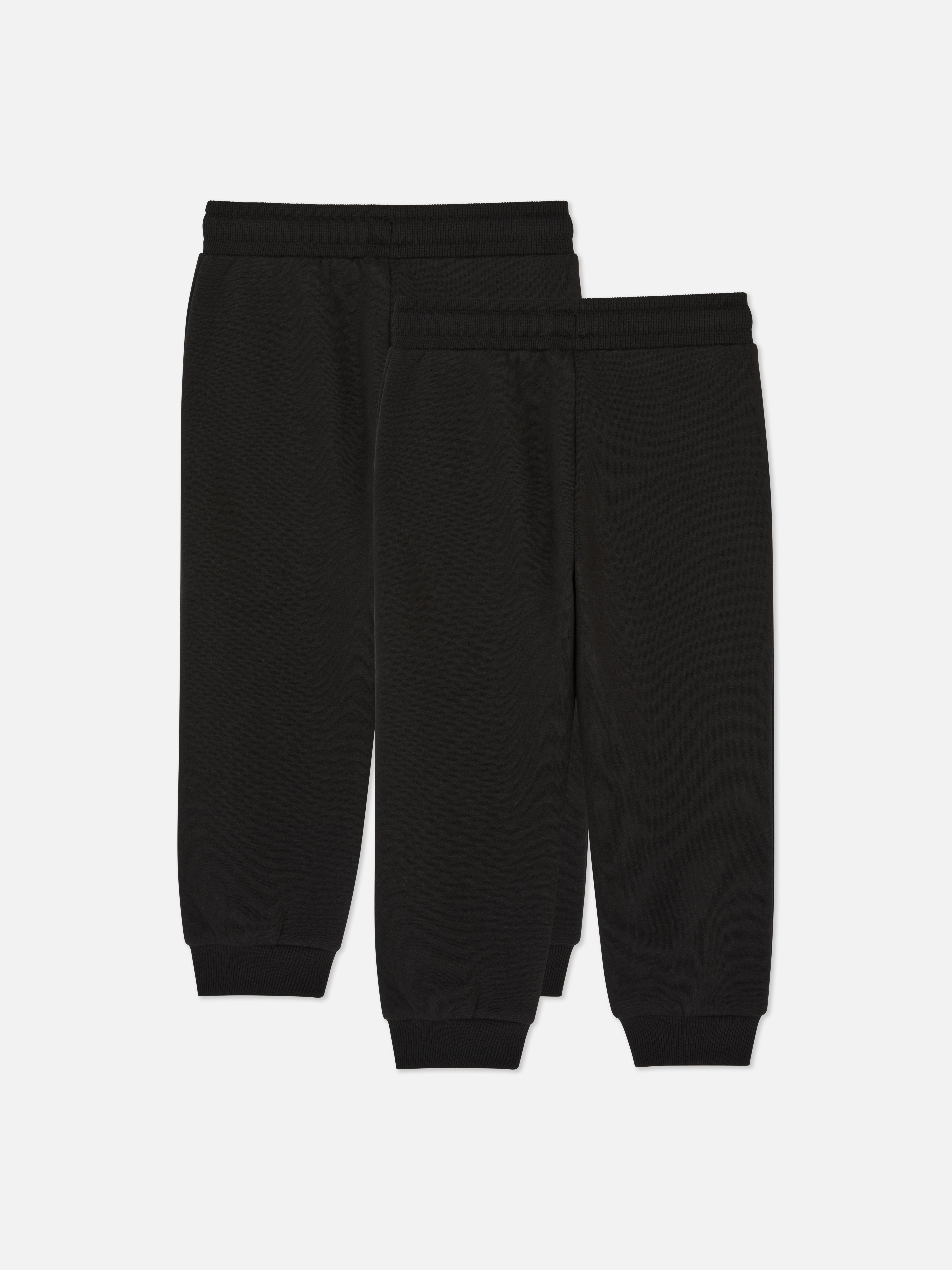 2pk Younger Kids’ Cuffed Joggers