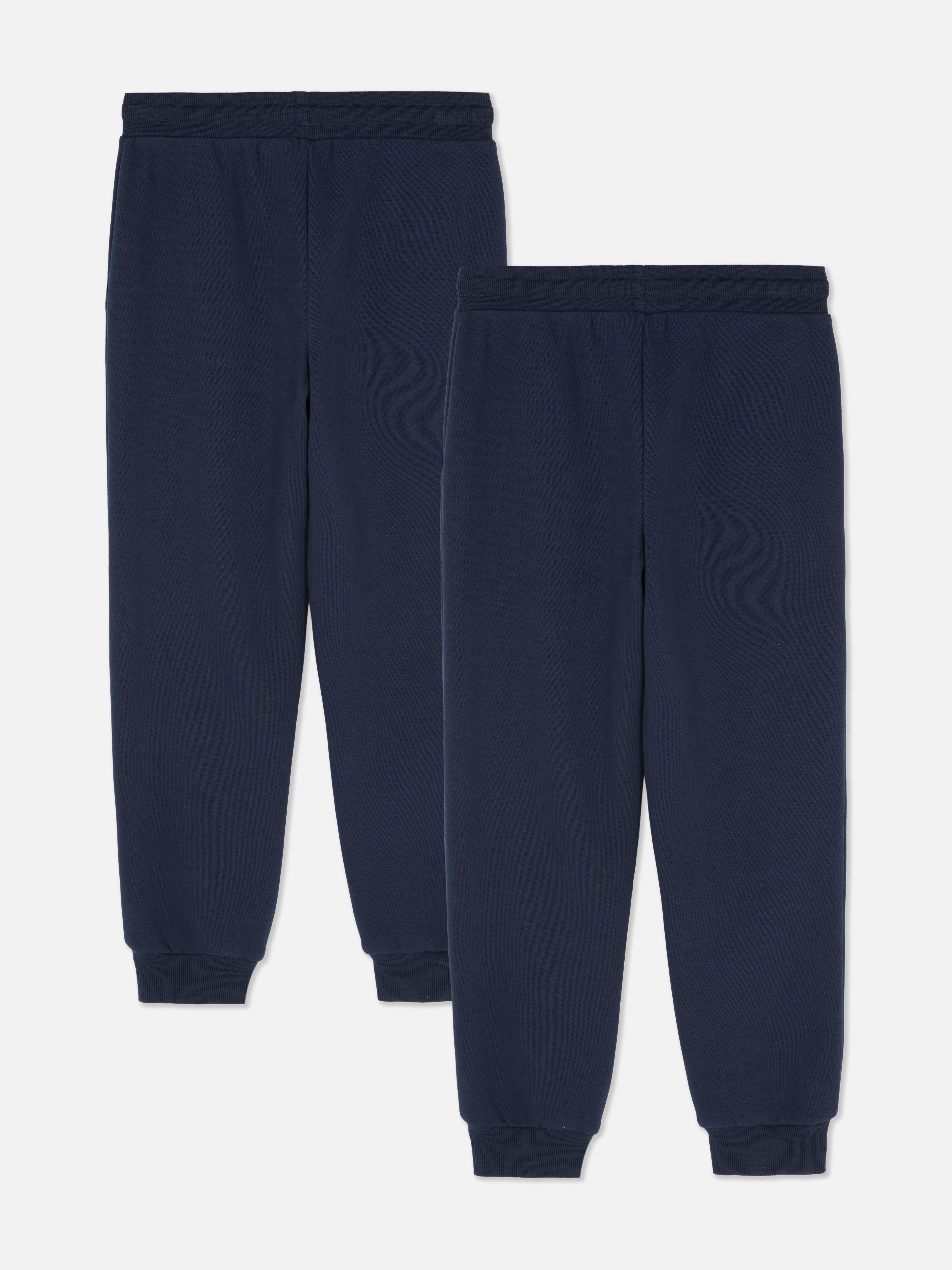 2pk Older Kids’ Cuffed Joggers