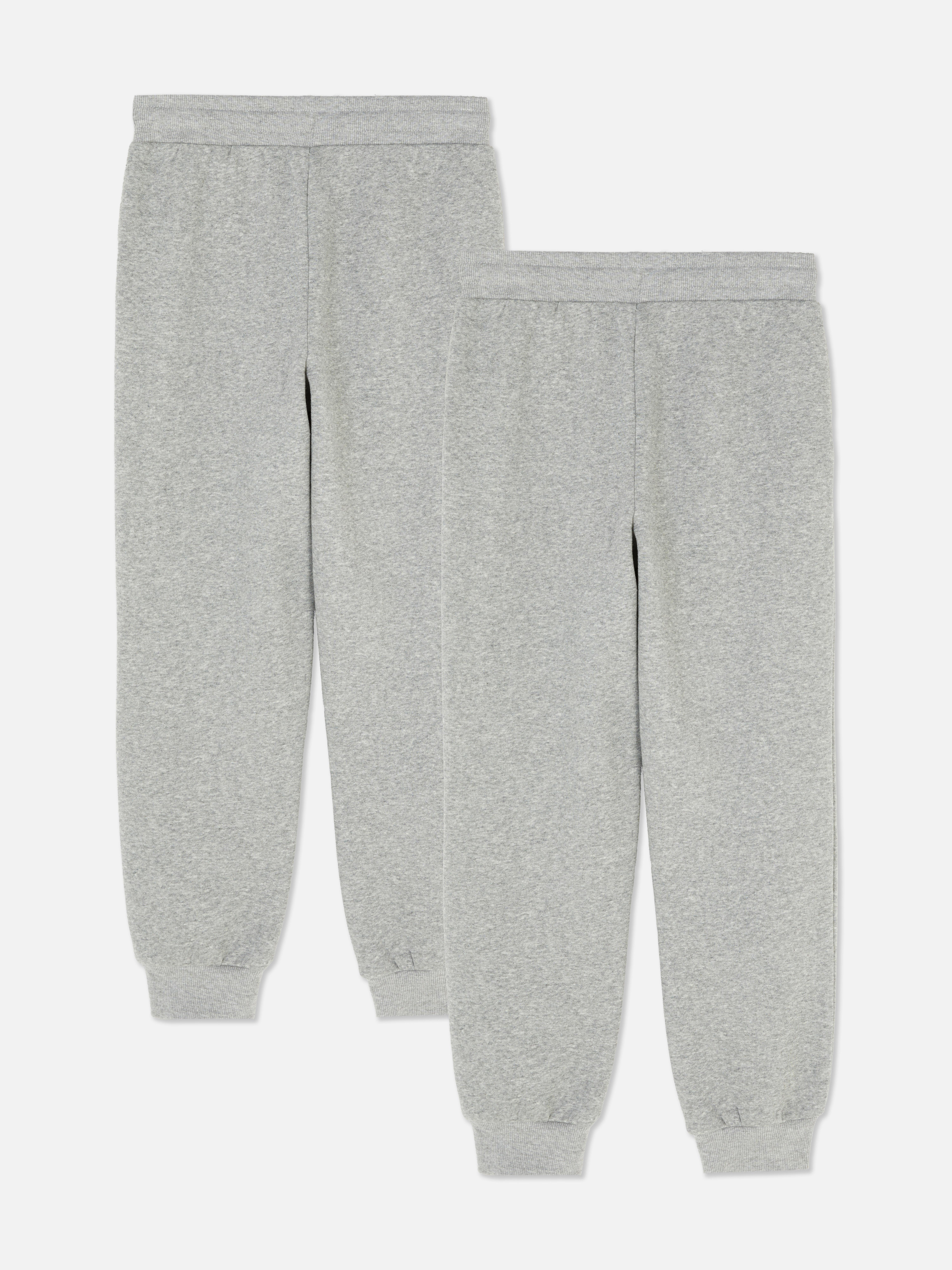2pk Older Kids’ Cuffed Joggers