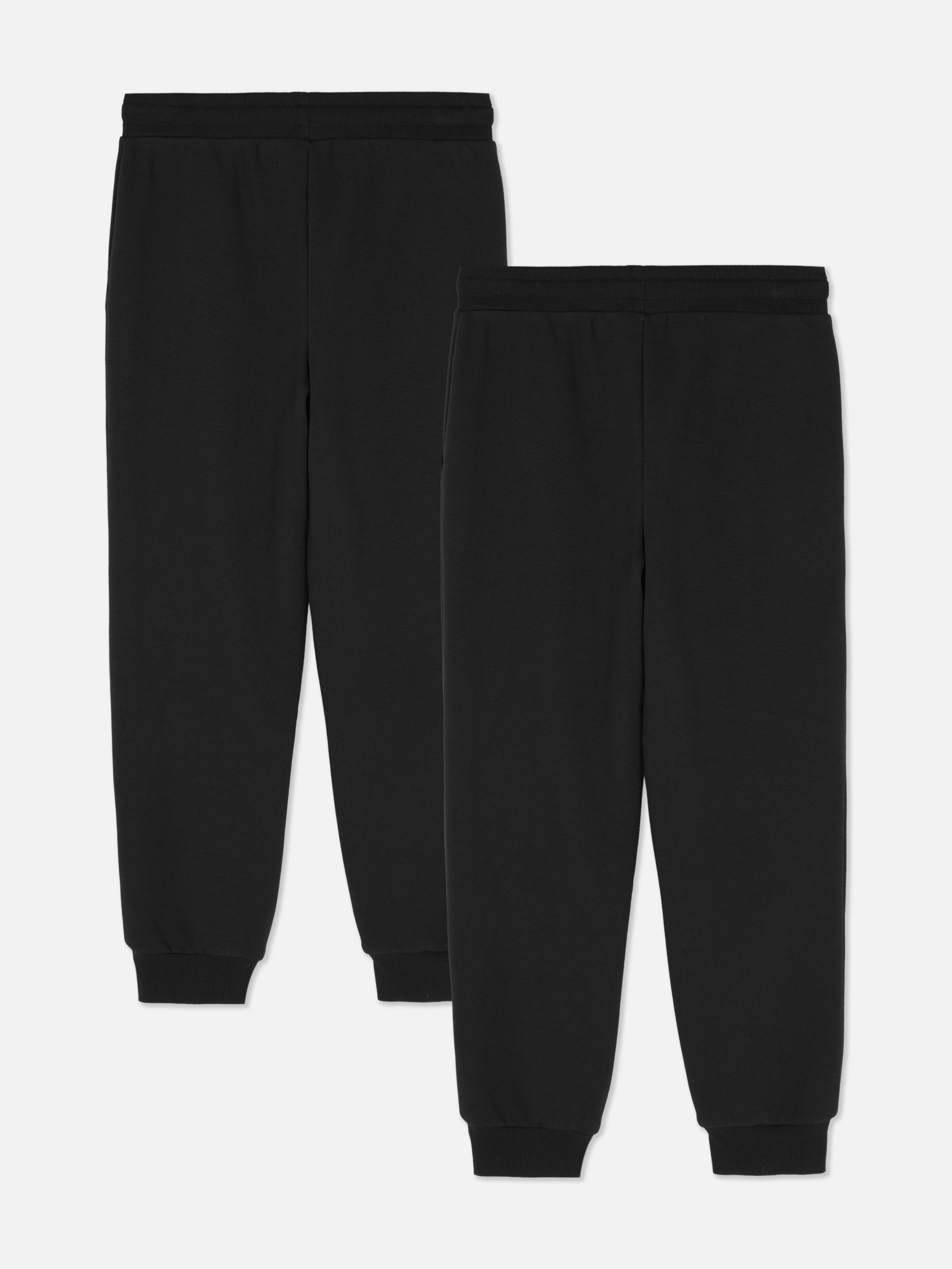 2pk Older Kids’ Cuffed Joggers