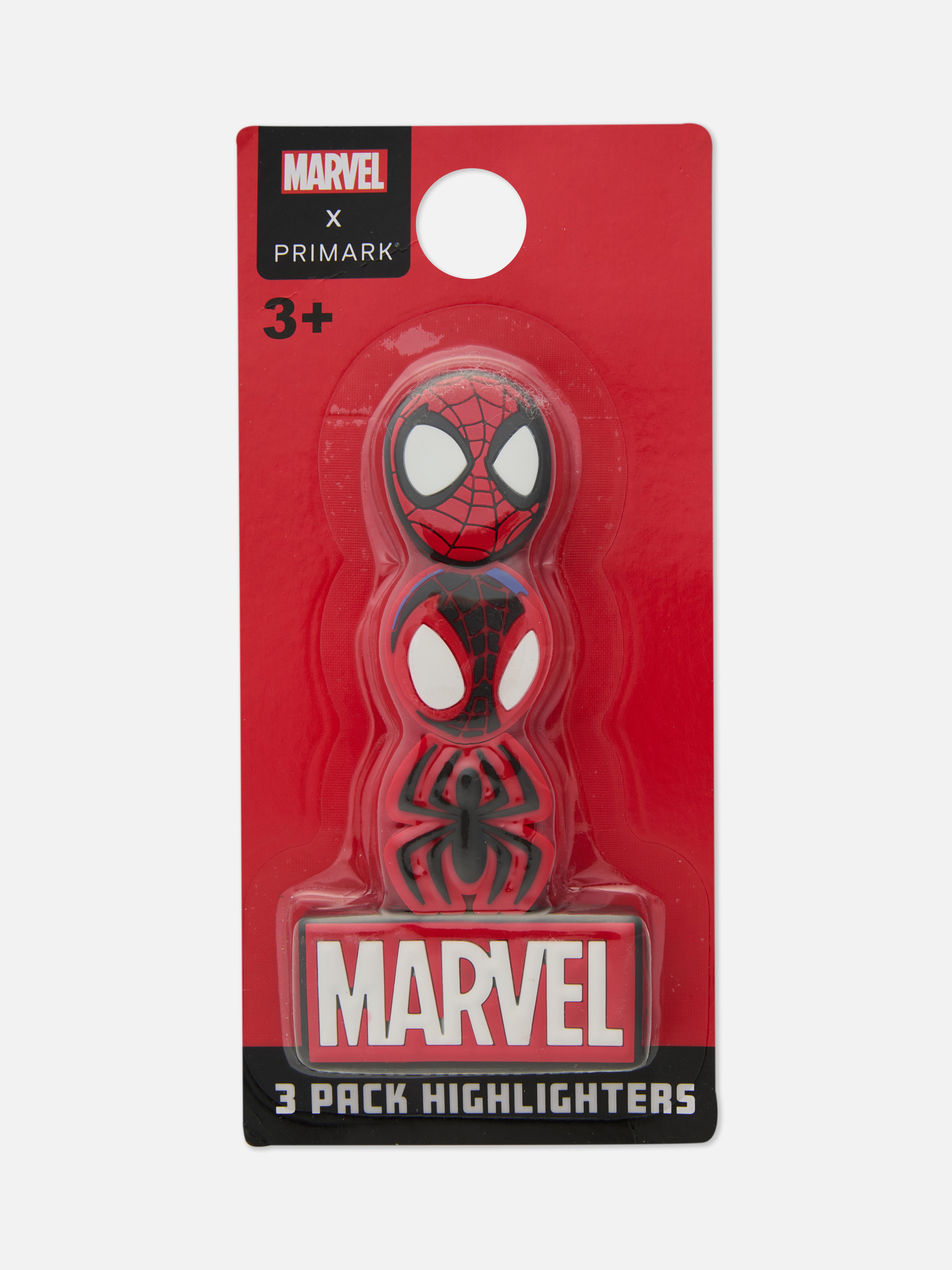 Lot de 3 surligneurs empilables MARVEL Spider-Man