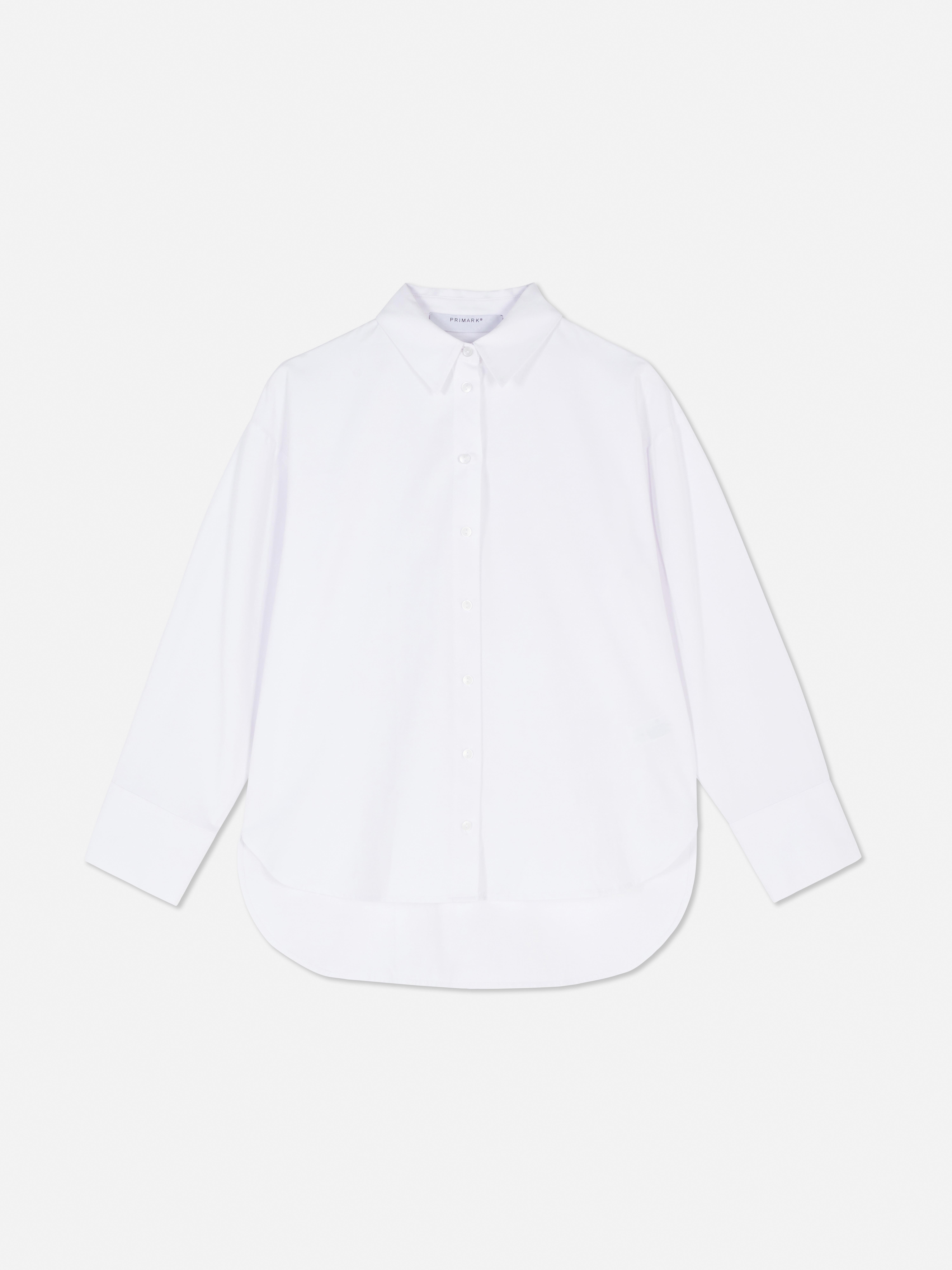 Camisa manga comprida popelina