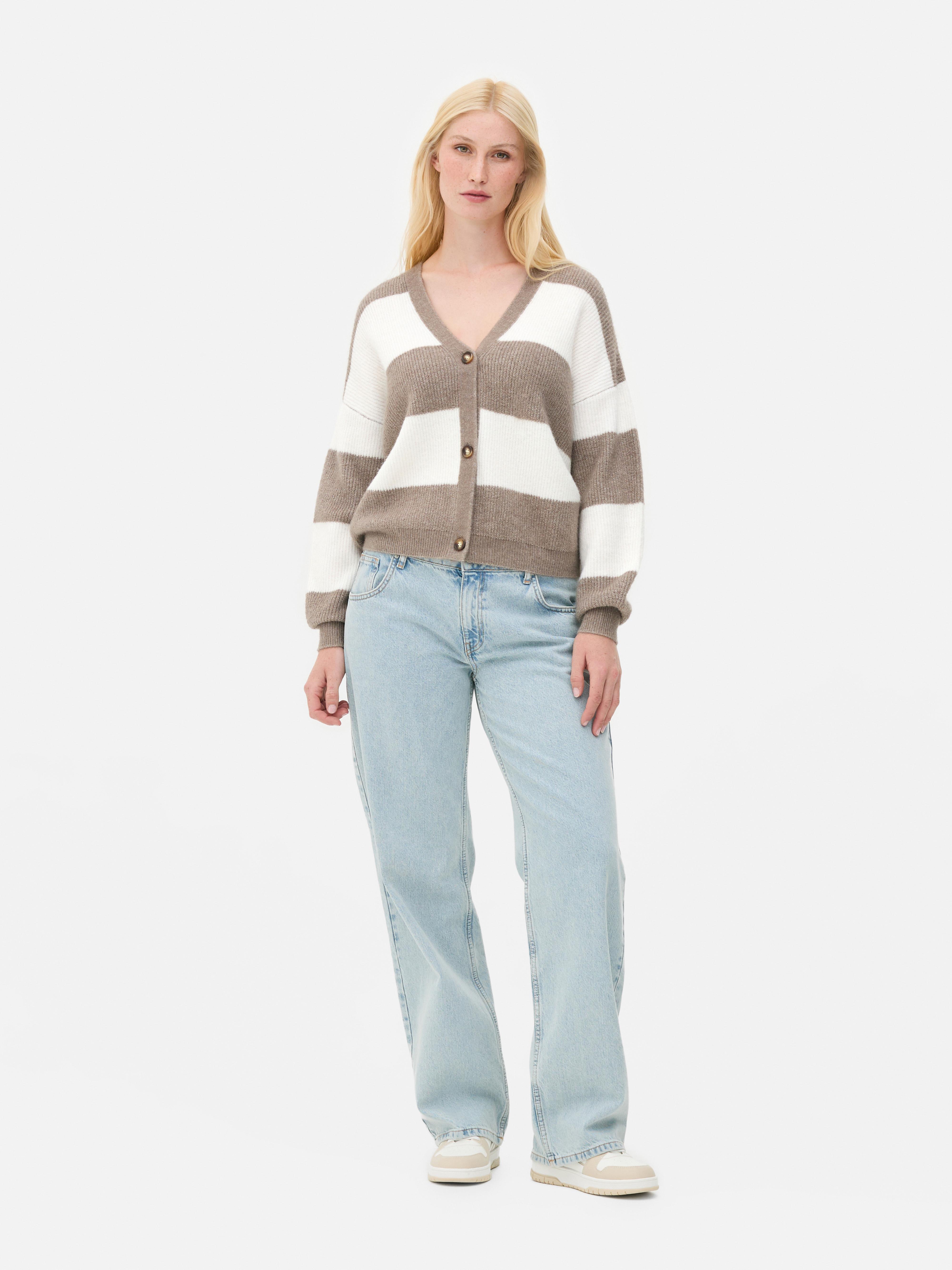 Basic vest met V-hals
