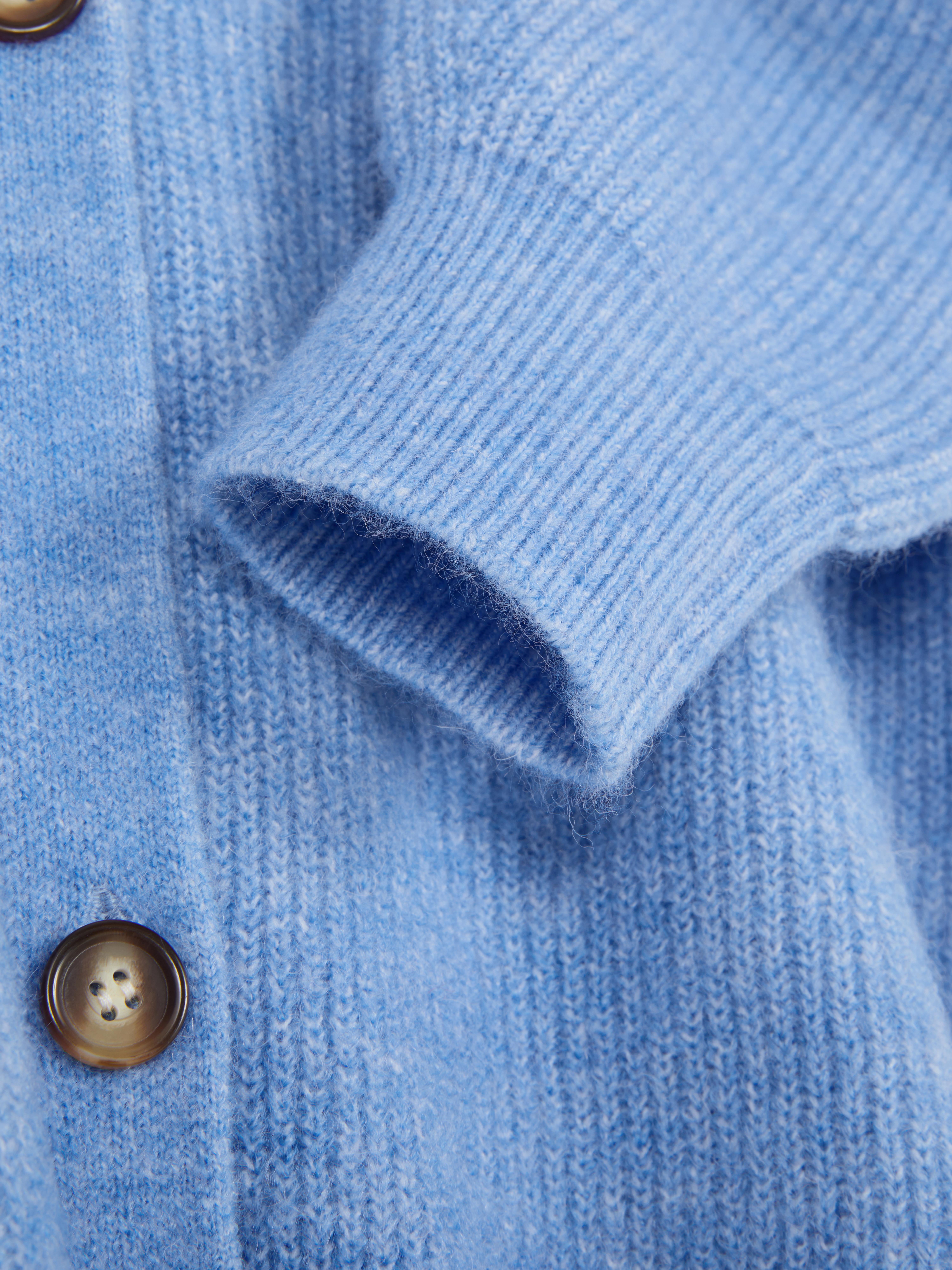 Basic vest met V-hals