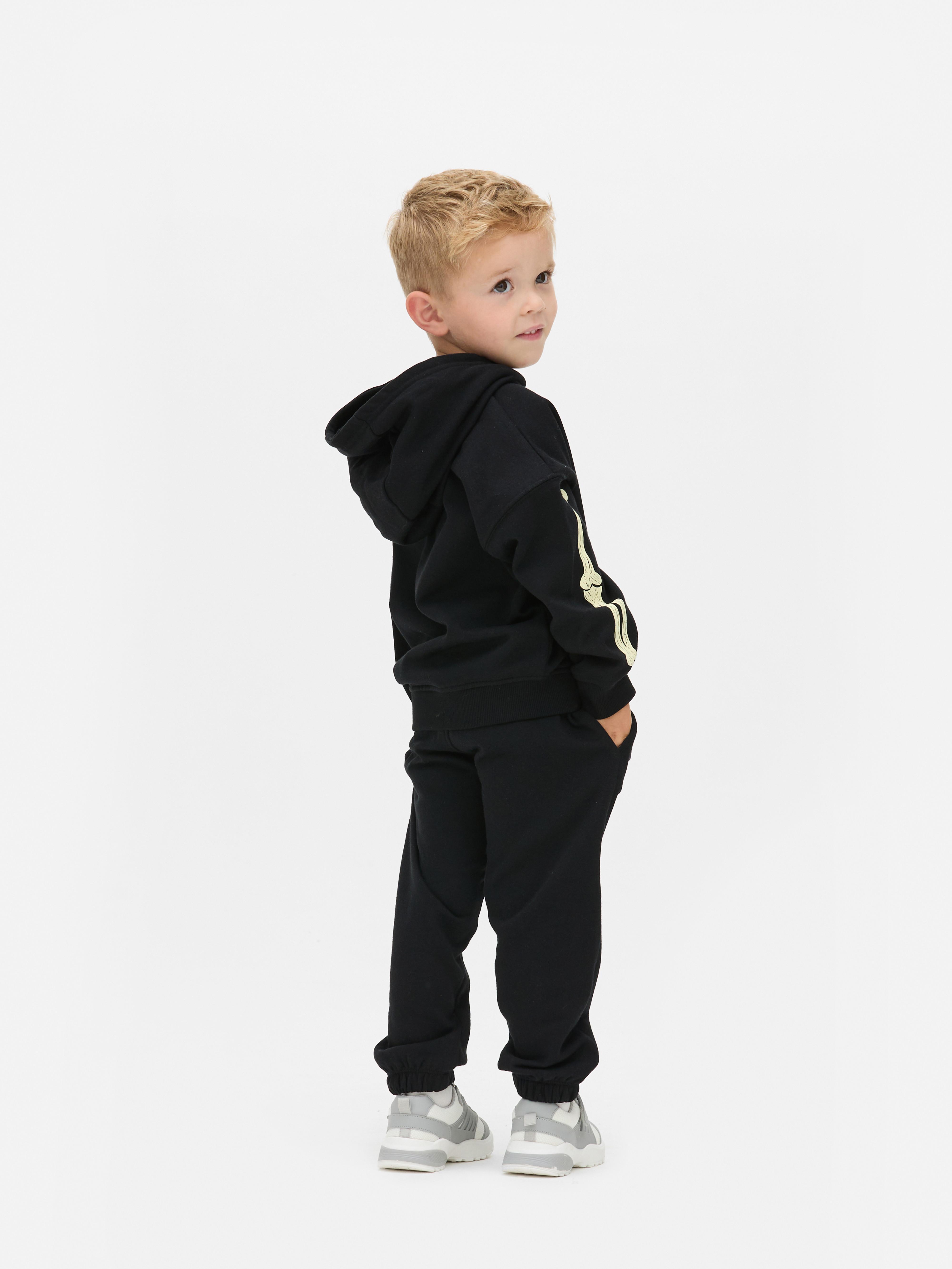 1.5-8yrs | Halloween Skeleton Hoodie and Joggers Set