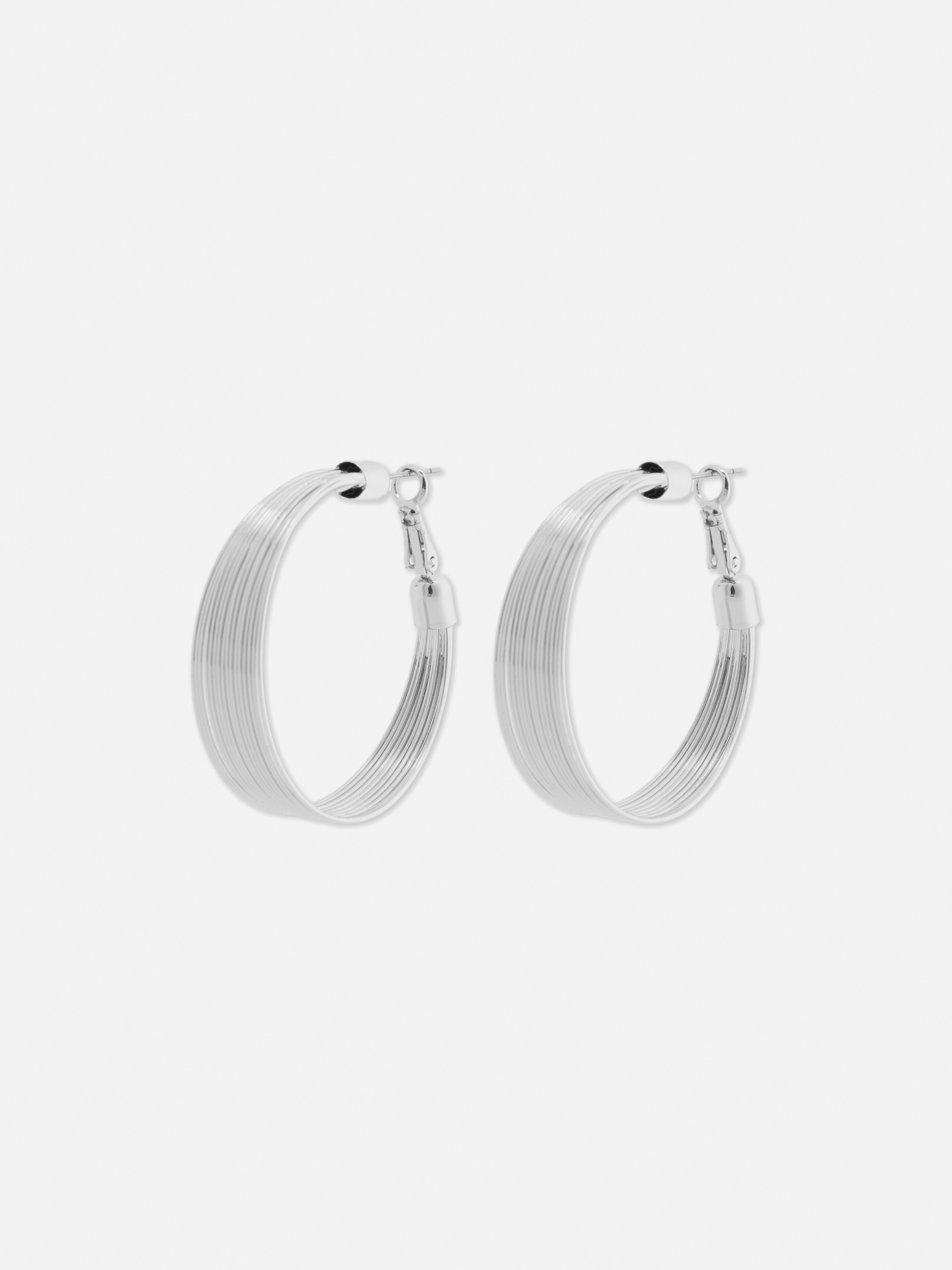 Slinky Hoop Earrings