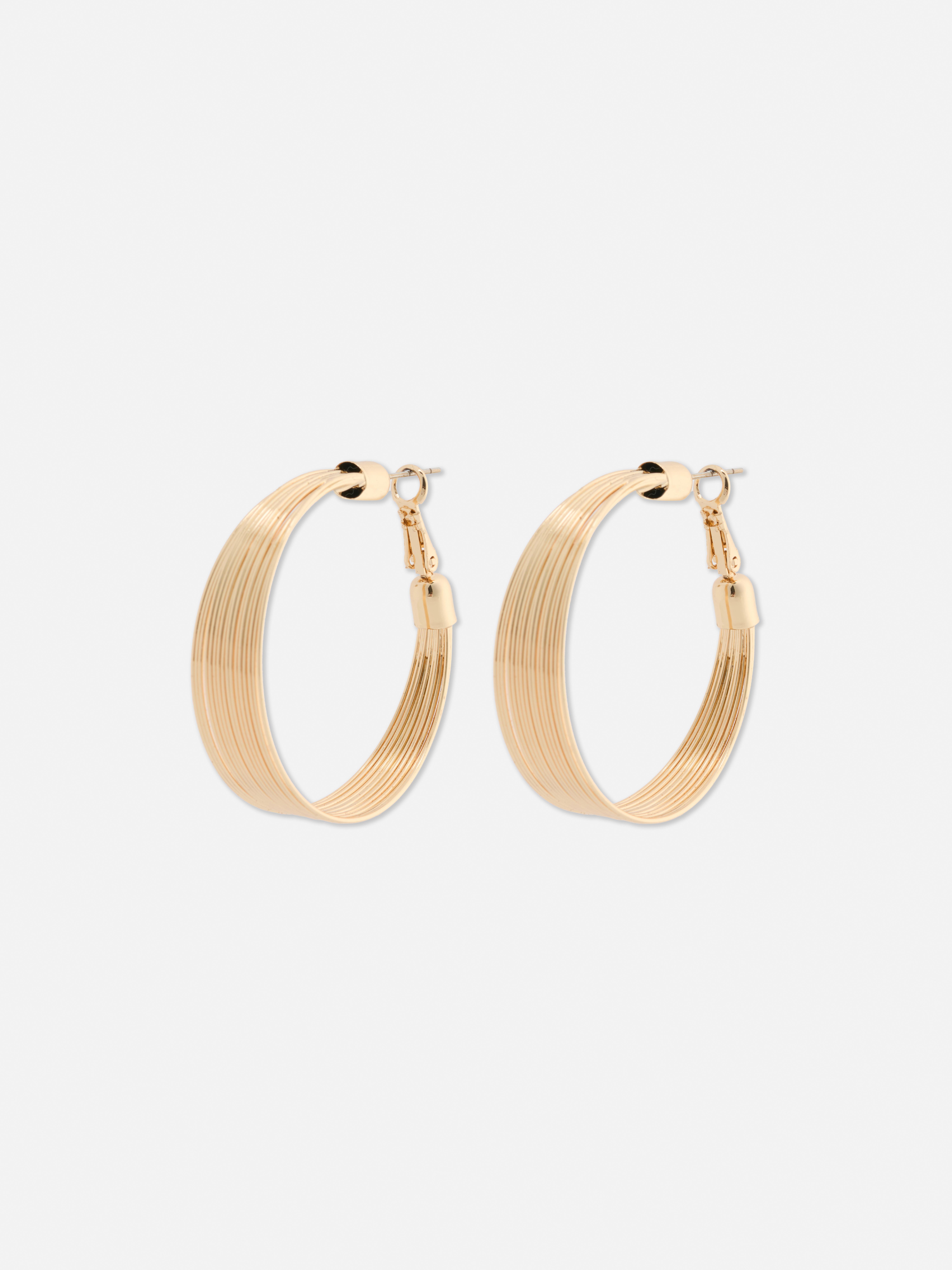 Slinky Hoop Earrings