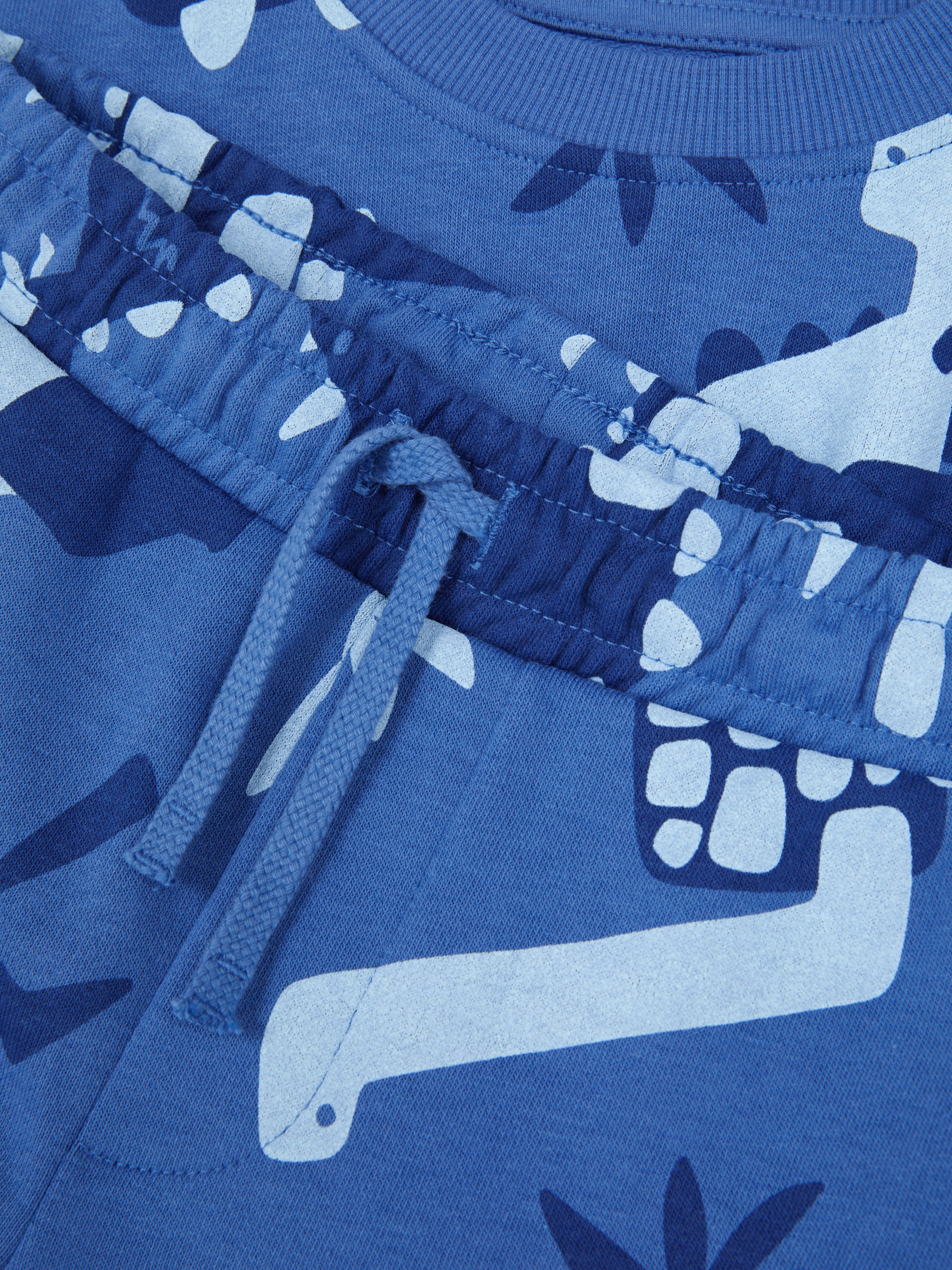 パンツ theredthread S print sweat1 toys blue THEREDTHREAD / ザレッドスレッド】S print denim 1 toys