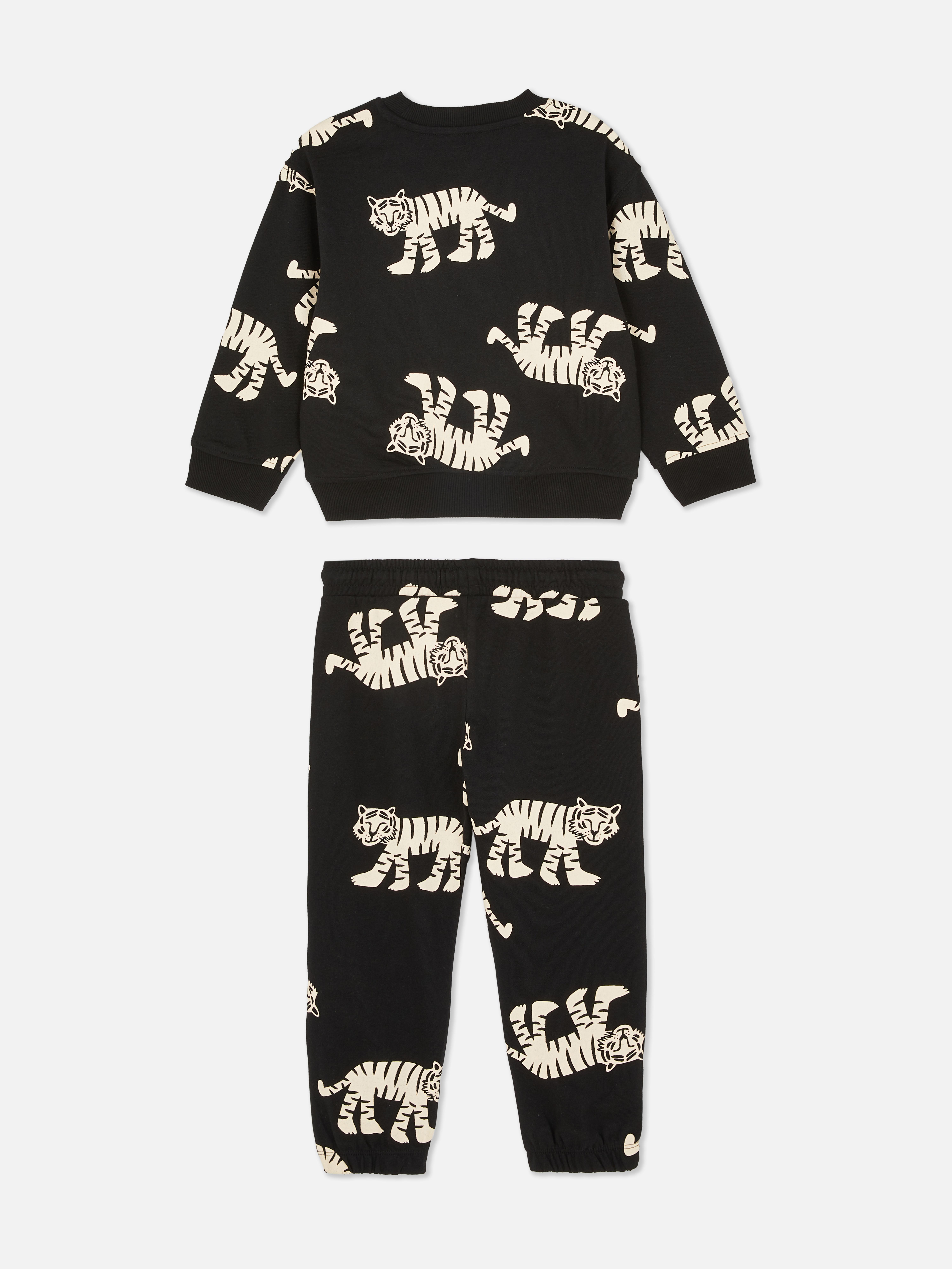 1.5-8yrs | Printed Sweatshirt and Joggers Set
