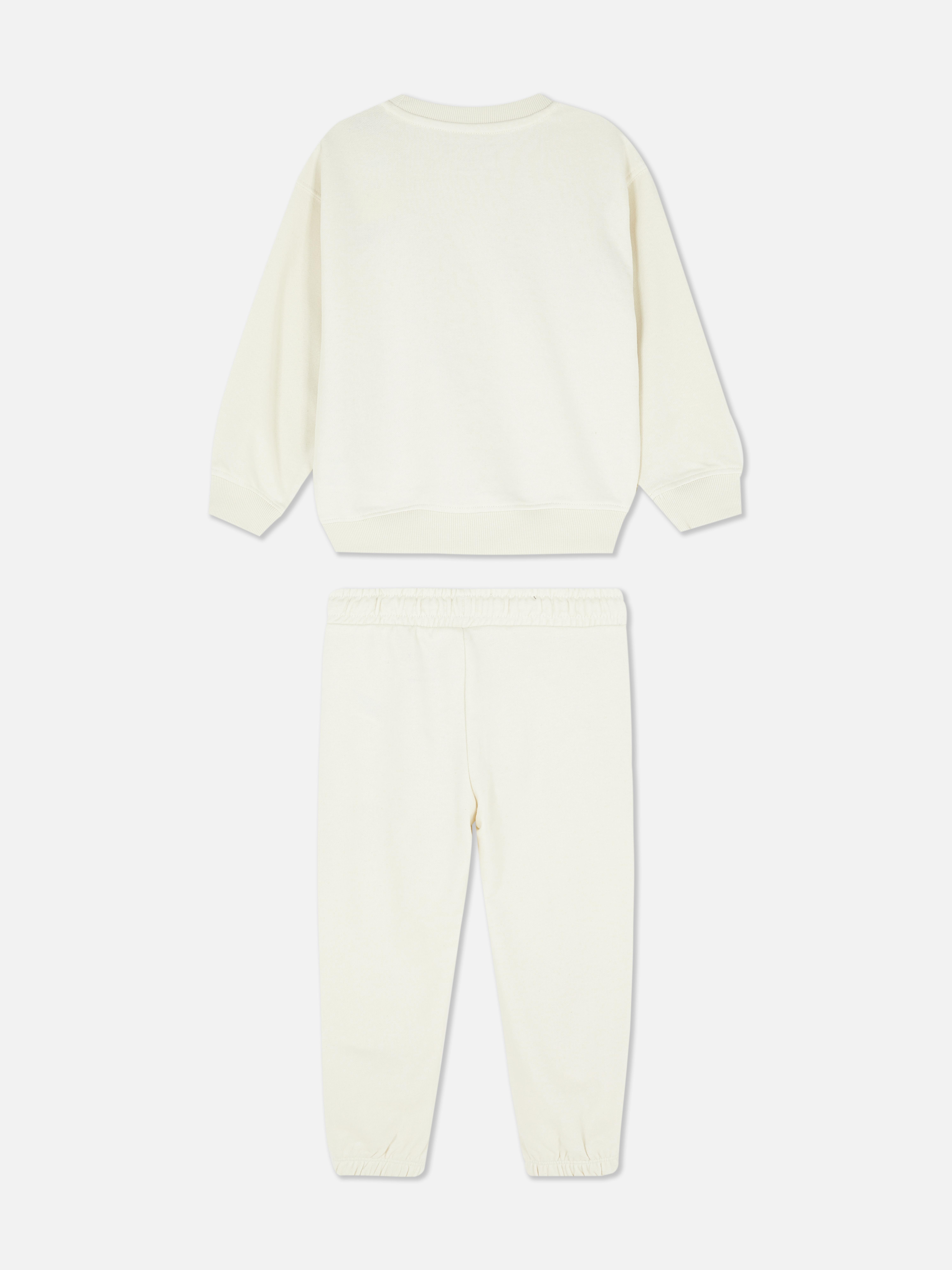 1.5-8yrs | Printed Sweatshirt and Joggers Set