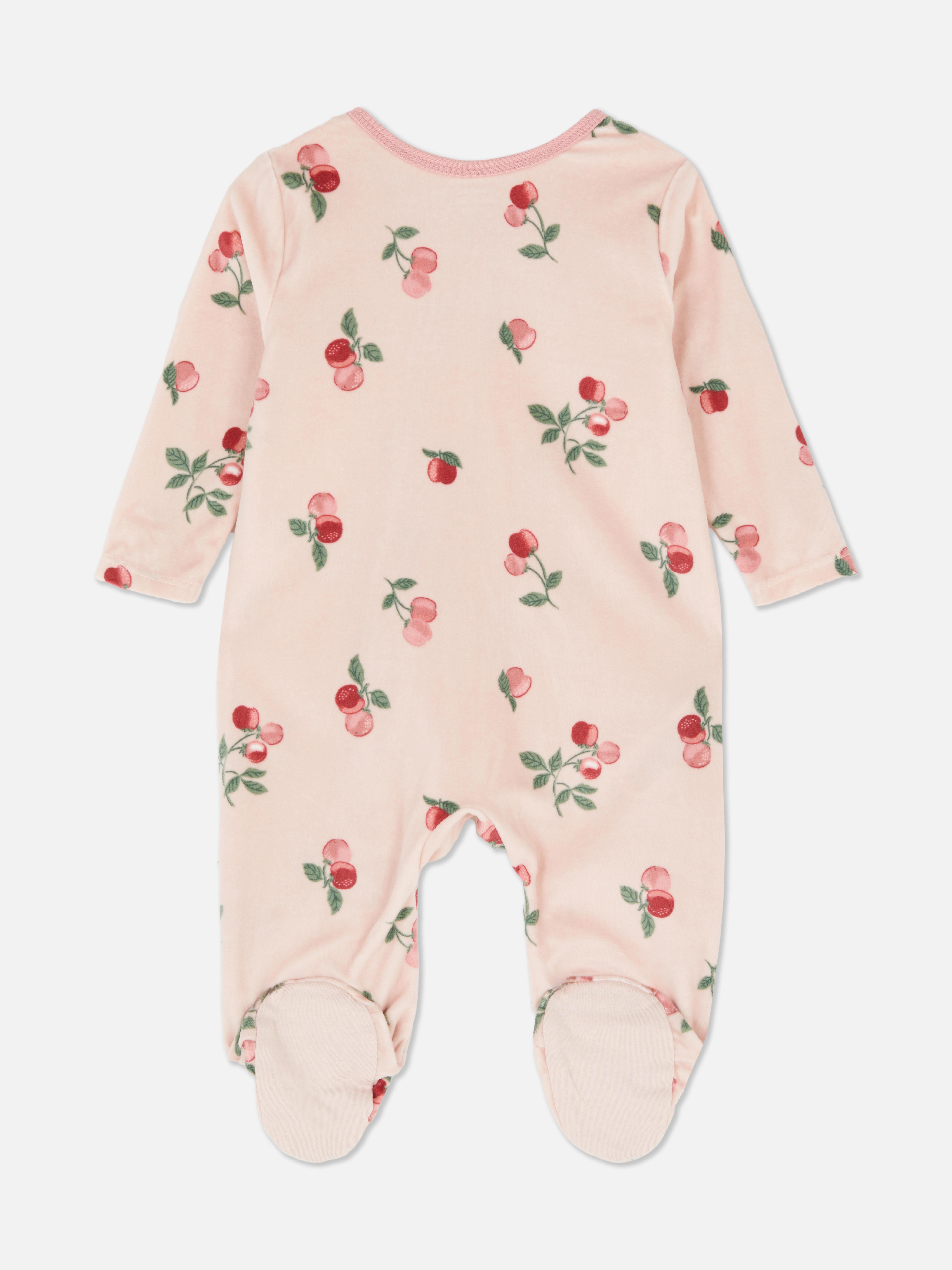 6–36 mois | Grenouillère zippée motif fruits rouges