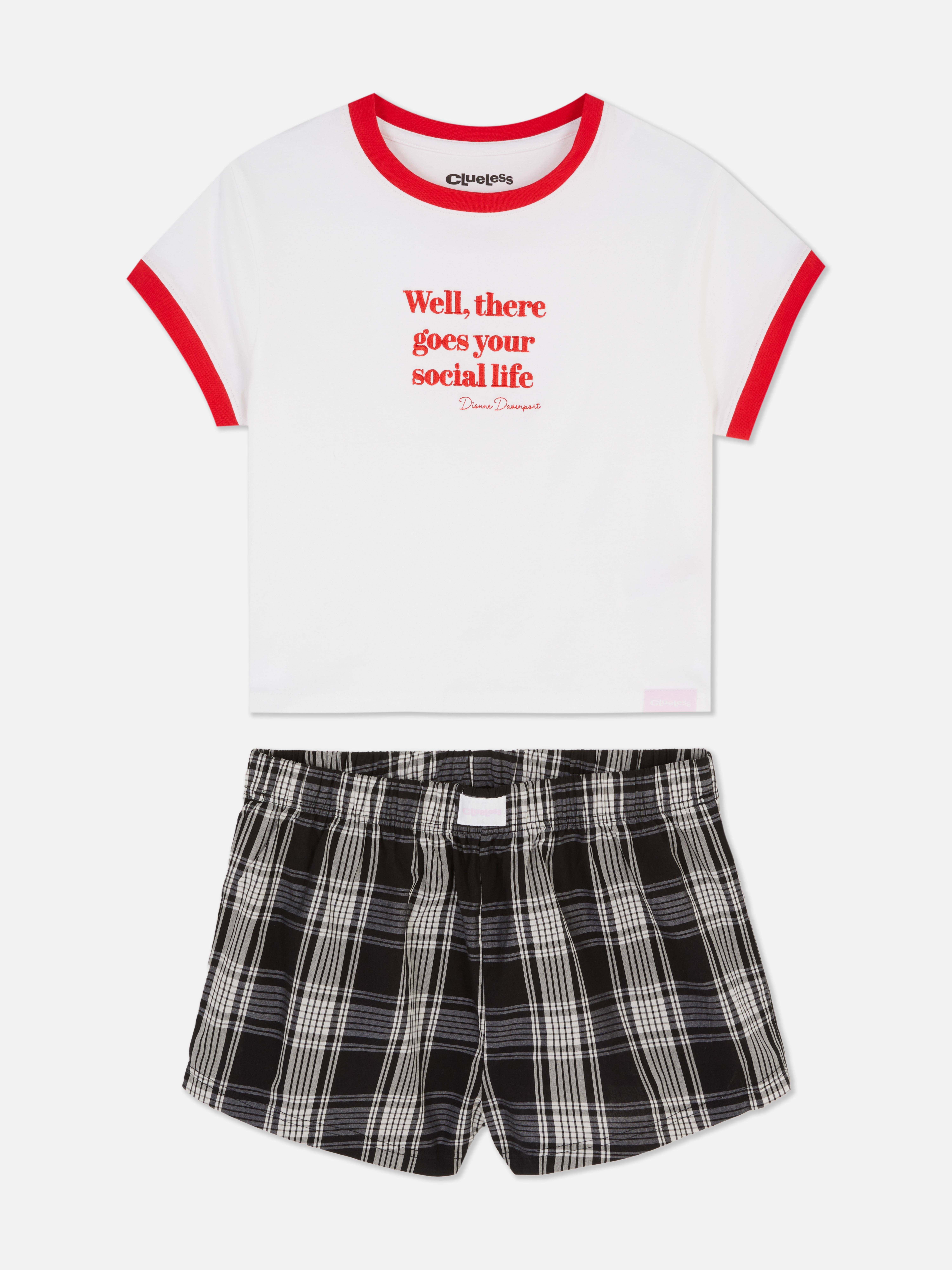 Pigiama corto Clueless