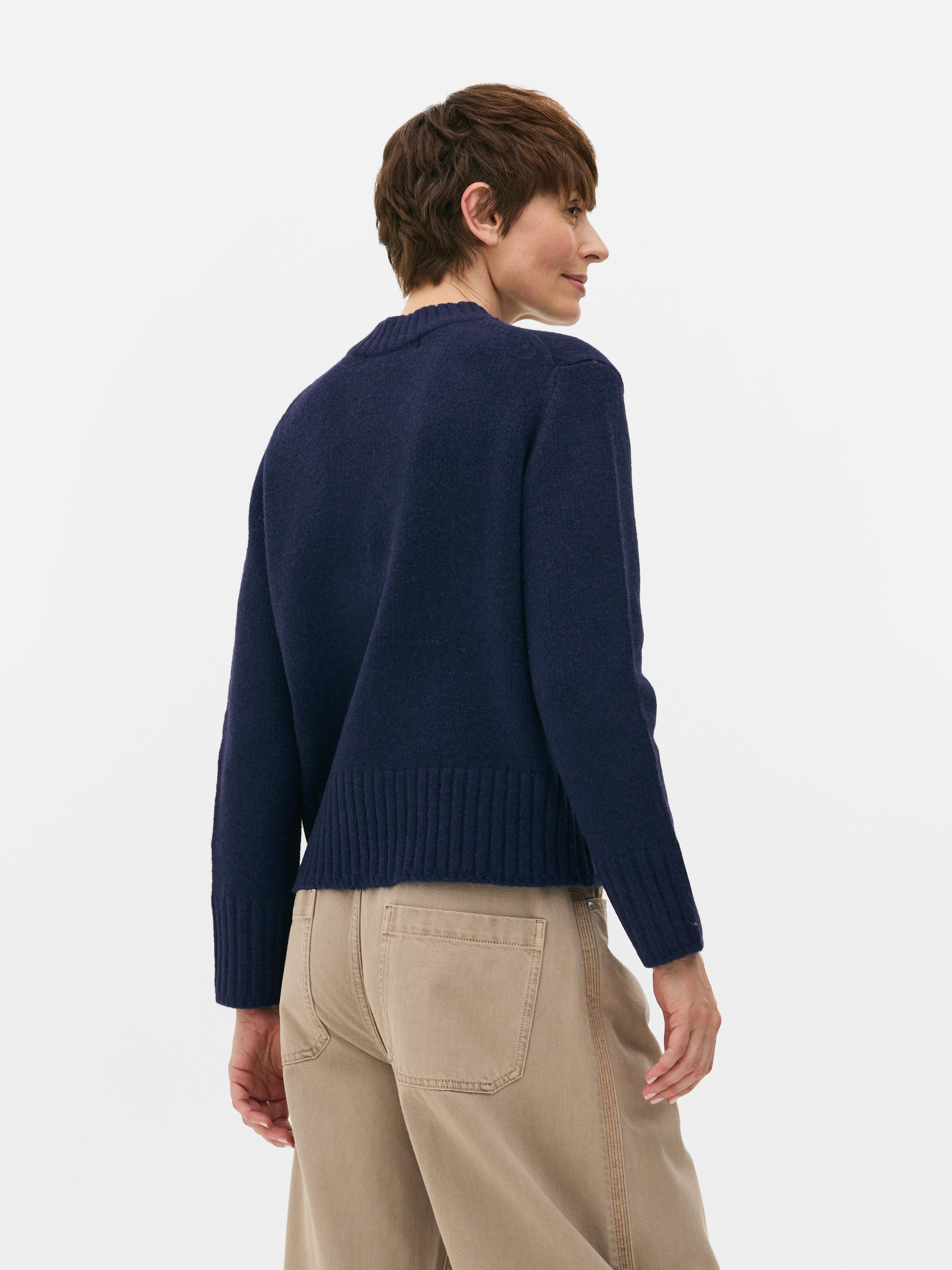 Essential Knitted V-Neck Sweater