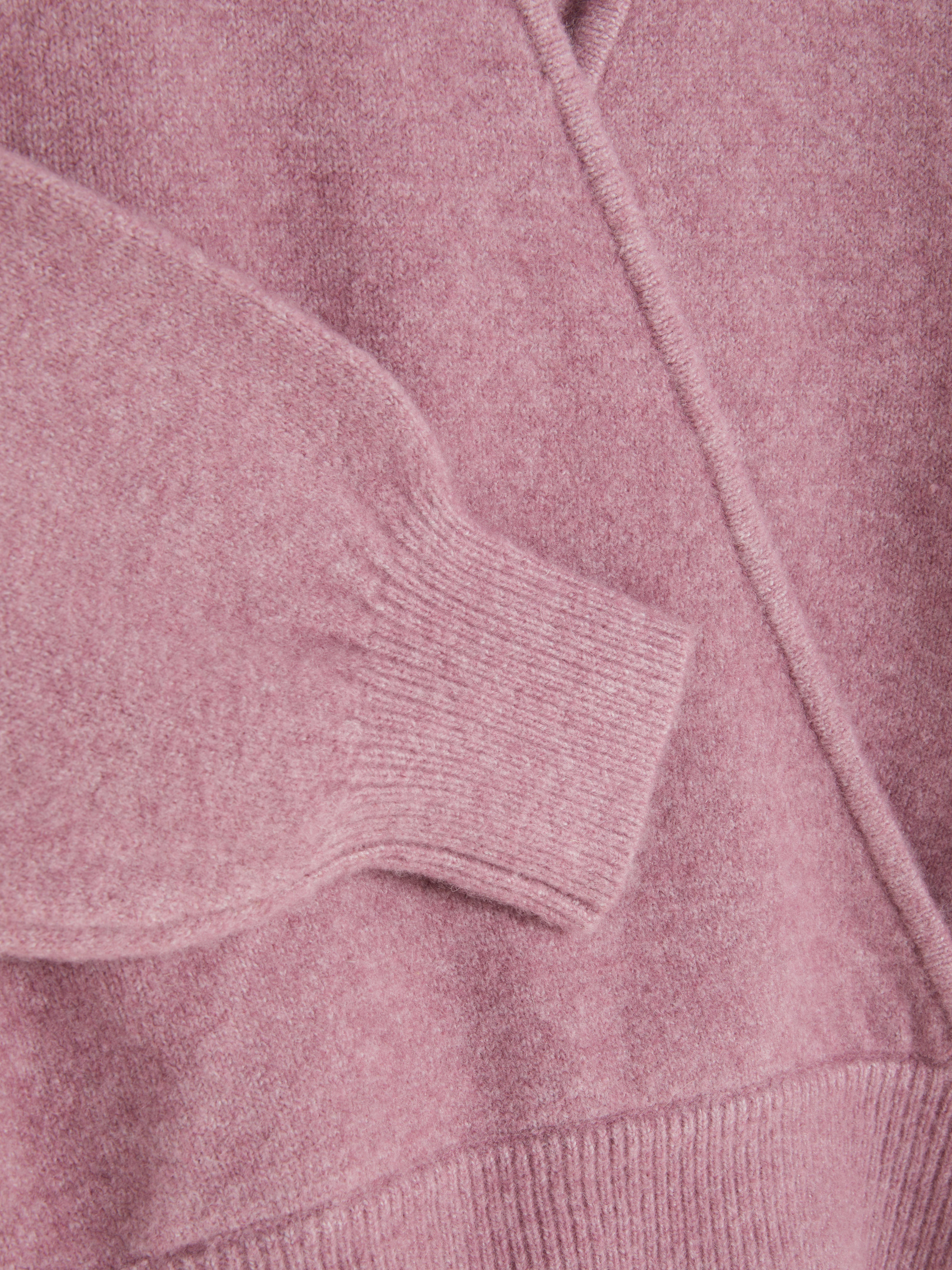 Wickelpullover mit V-Ausschnitt