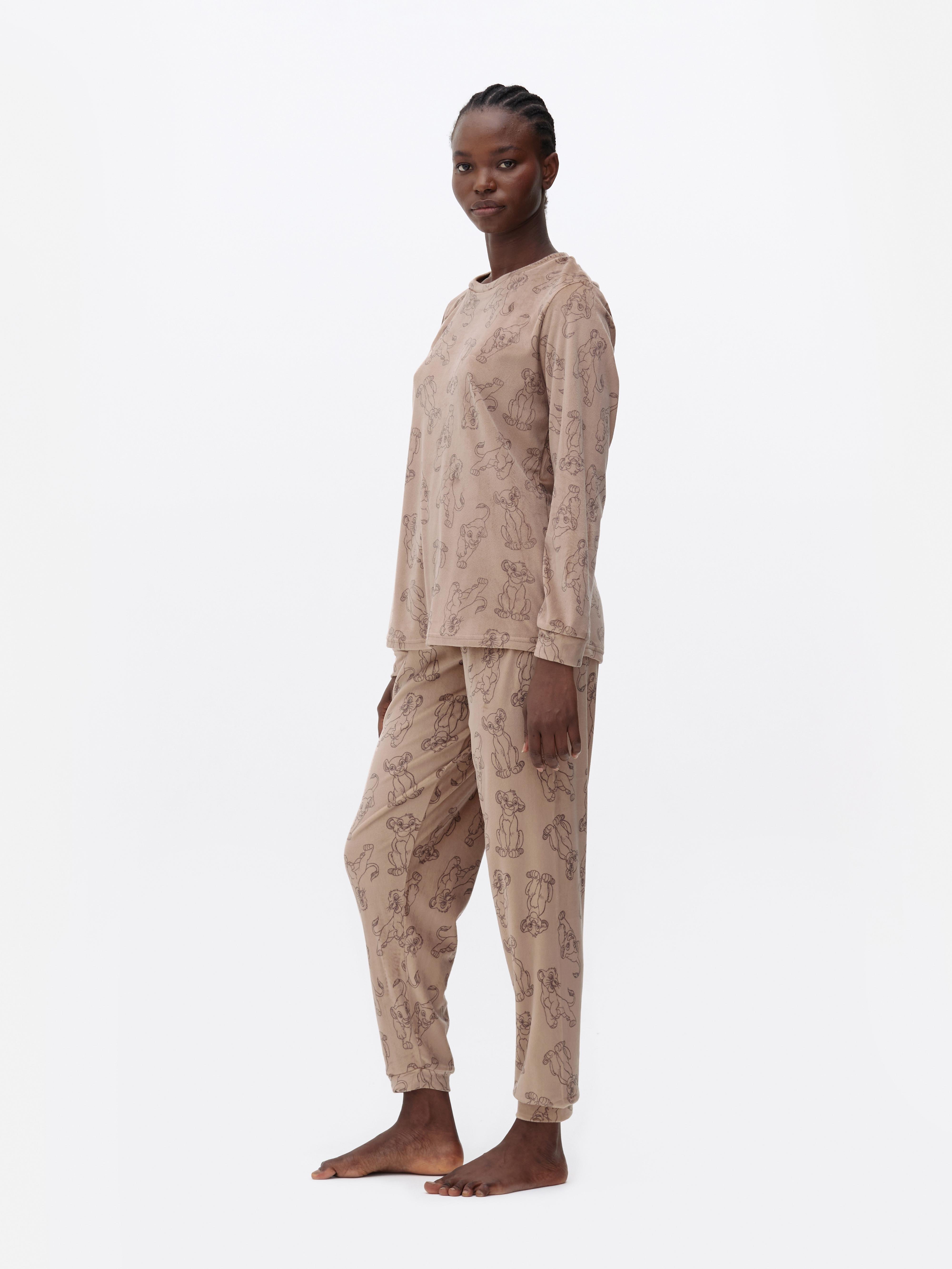 Pyjama en tissu minky Disney Le Roi Lion
