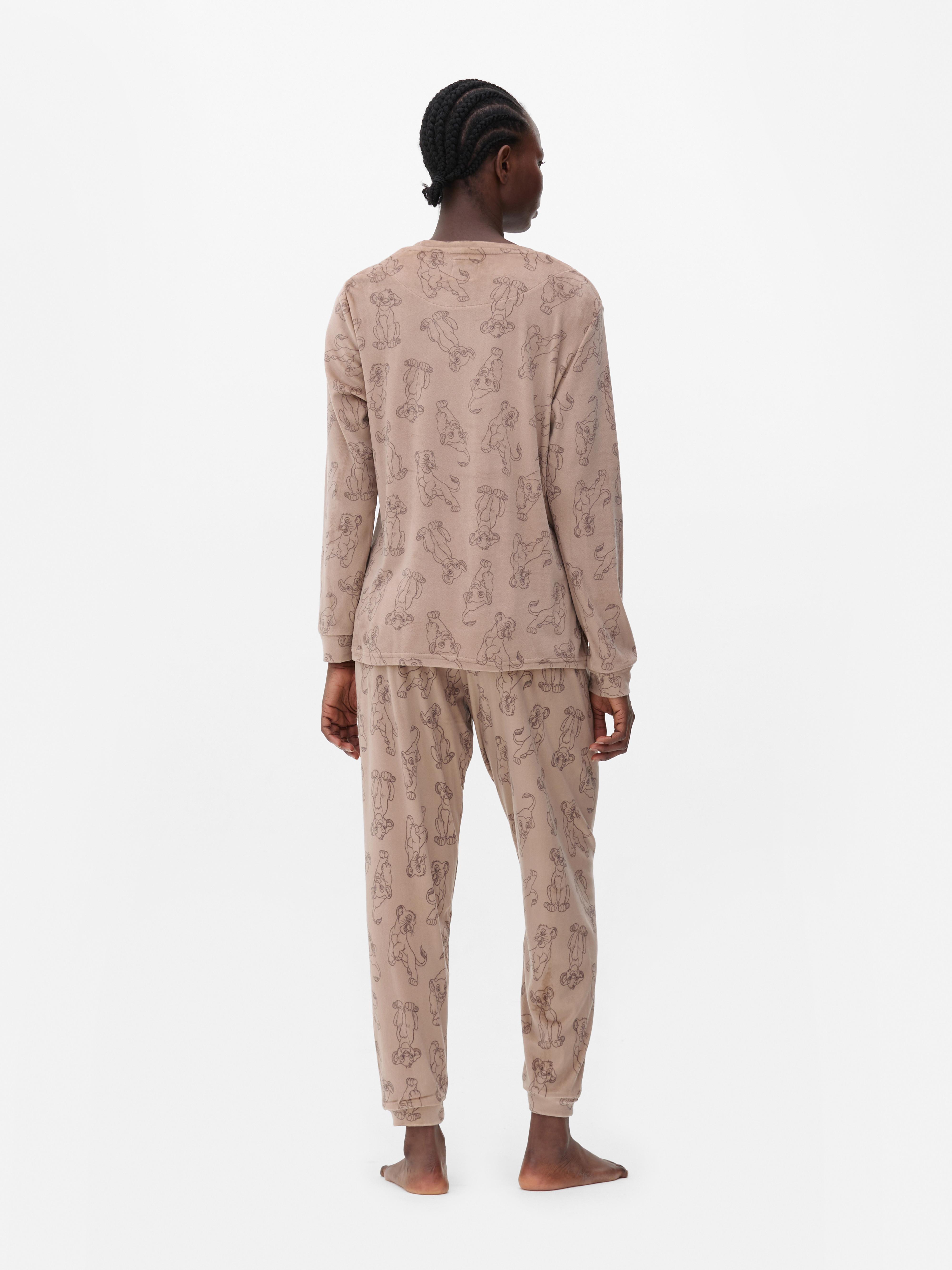 Pyjama en tissu minky Disney Le Roi Lion